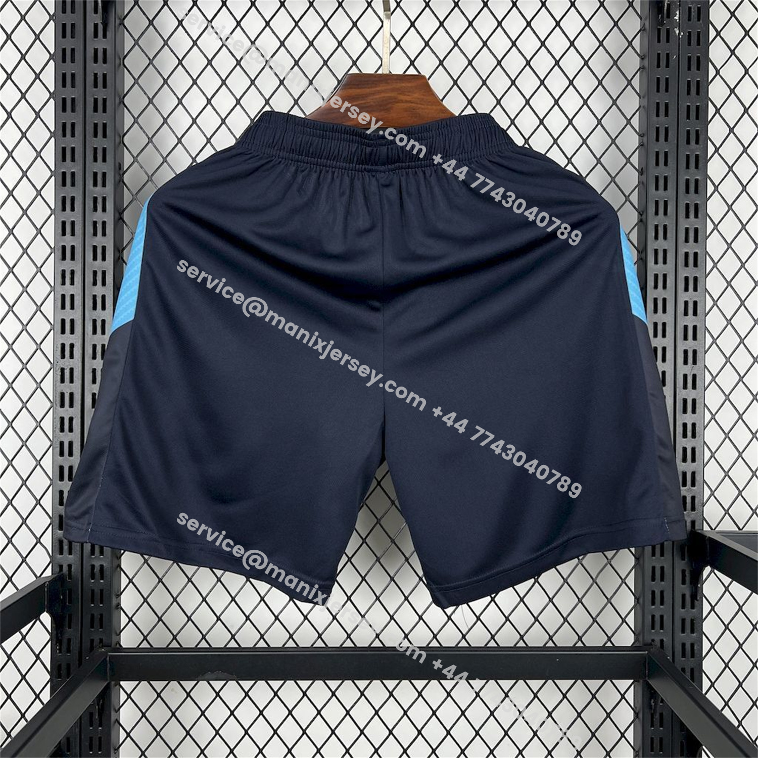 ManixJersey.com | Napoli 25-26 Dark Blue Shorts - Fans Version -Customize Name, Number and Patch | Worldwide Shipping