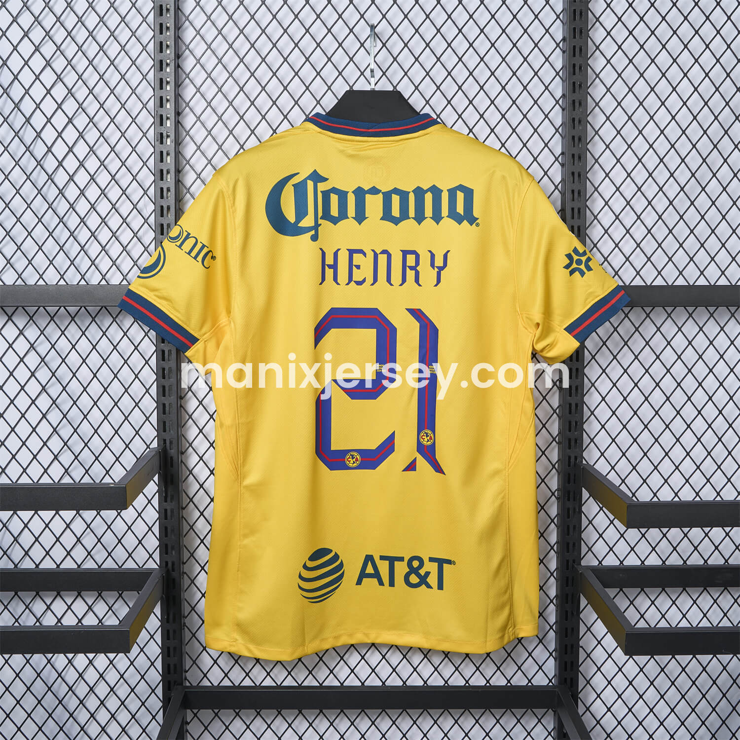 ManixJersey.com | Club América 24-25 Home Jersey - Fans Version -Customize Name, Number and Patch | Worldwide Shipping