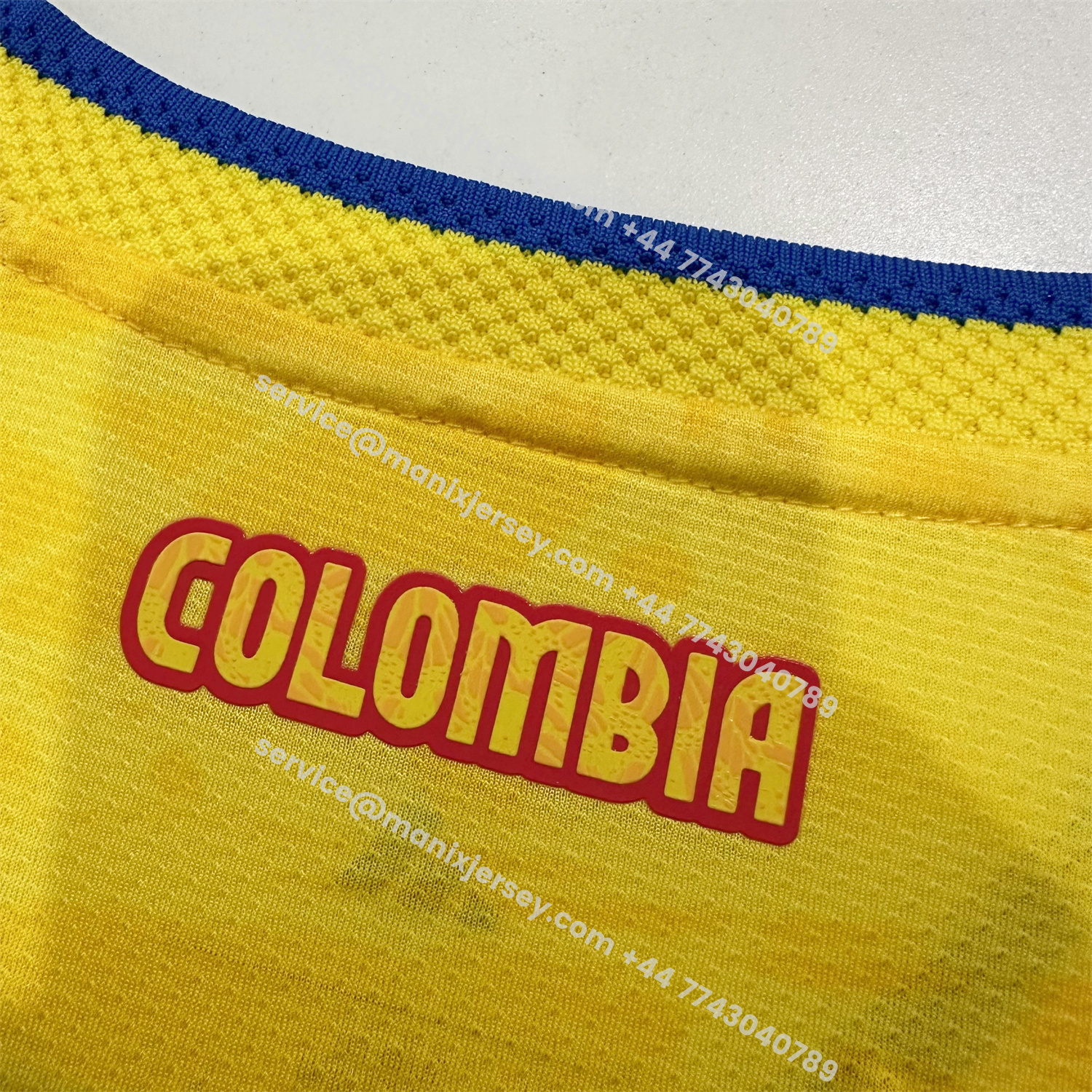 ManixJersey.com | Women's Colombia 2026 Home Jersey (Leaked Version) - Player Version -Customize Name, Number and Patch | Worldwide Shipping