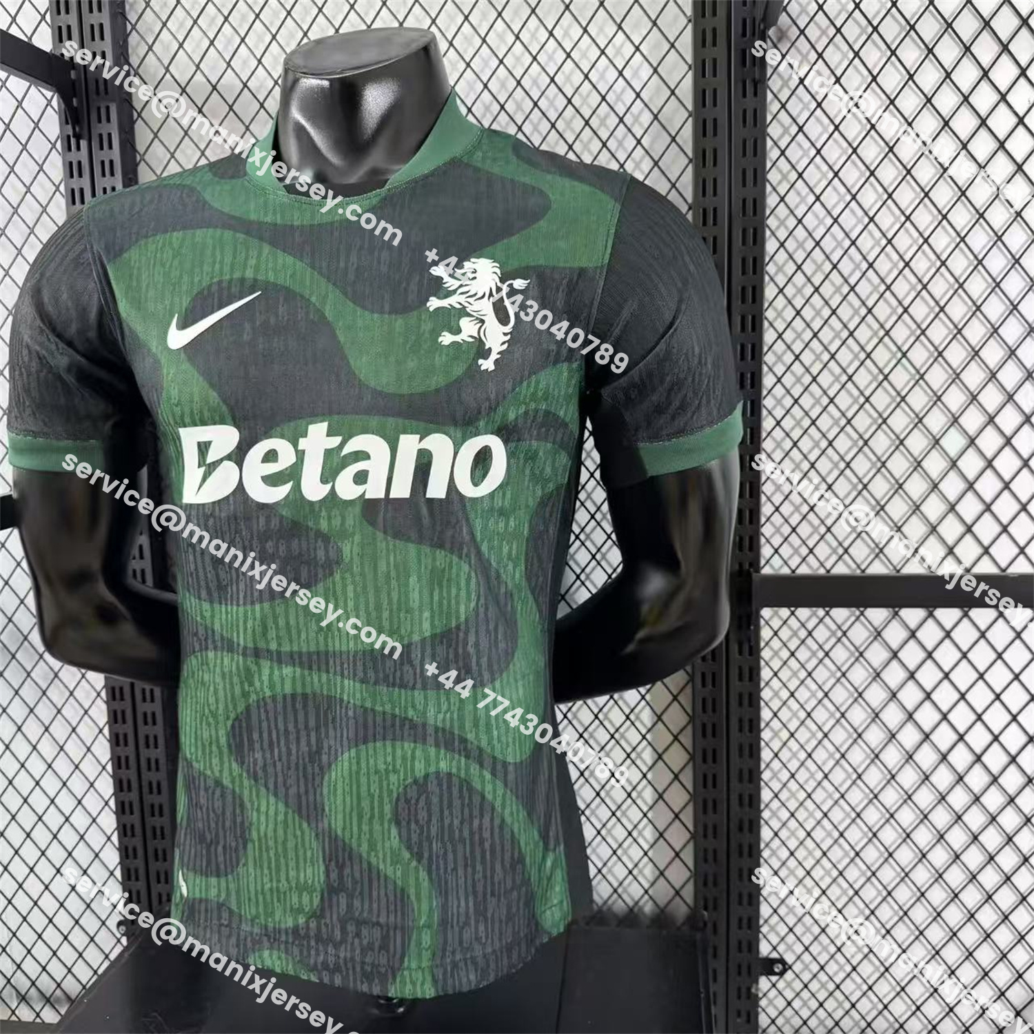 ManixJersey.com | Sporting CP 25-26 Third Jersey - Player Version -Customize Name, Number and Patch | Worldwide Shipping