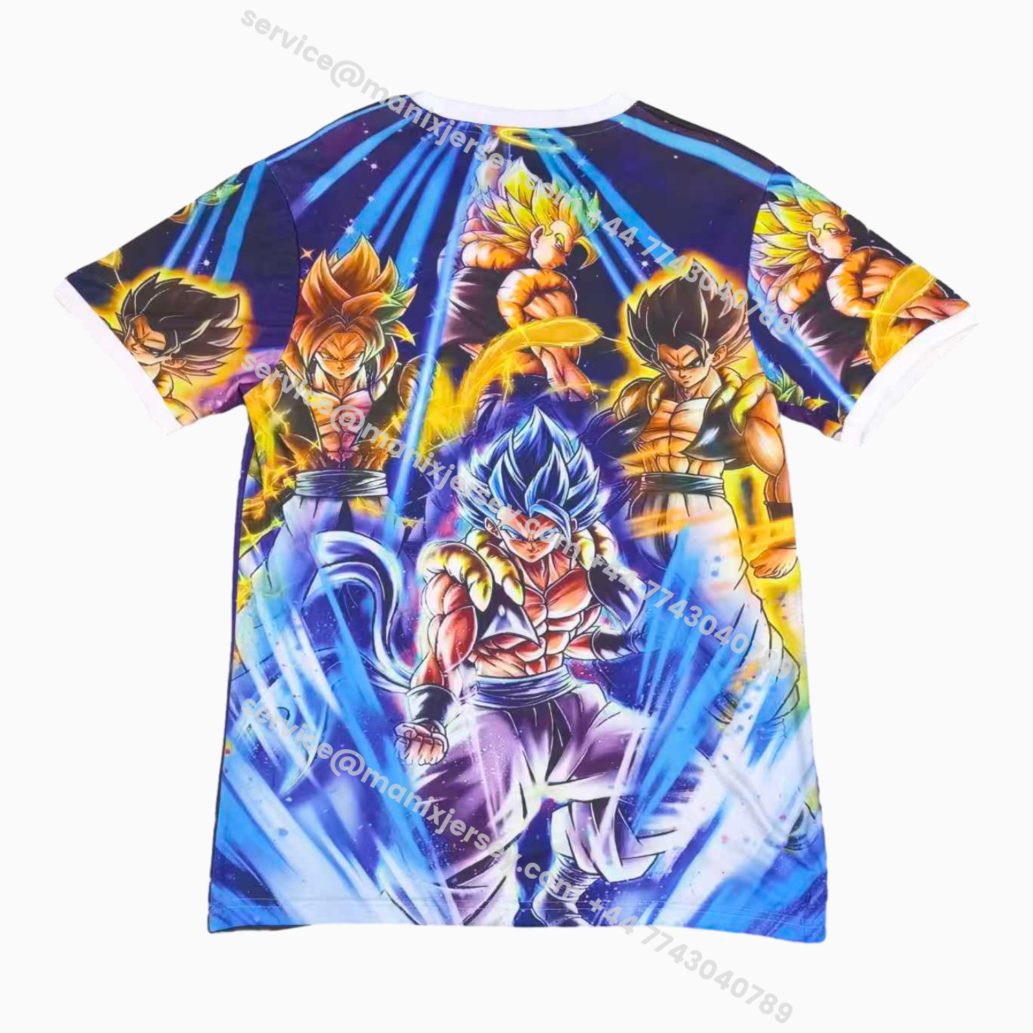 ManixJersey.com | Japan 25-26 Goku's Battle Form Special Jersey - Fans Version -Customize Name, Number and Patch | Worldwide Shipping