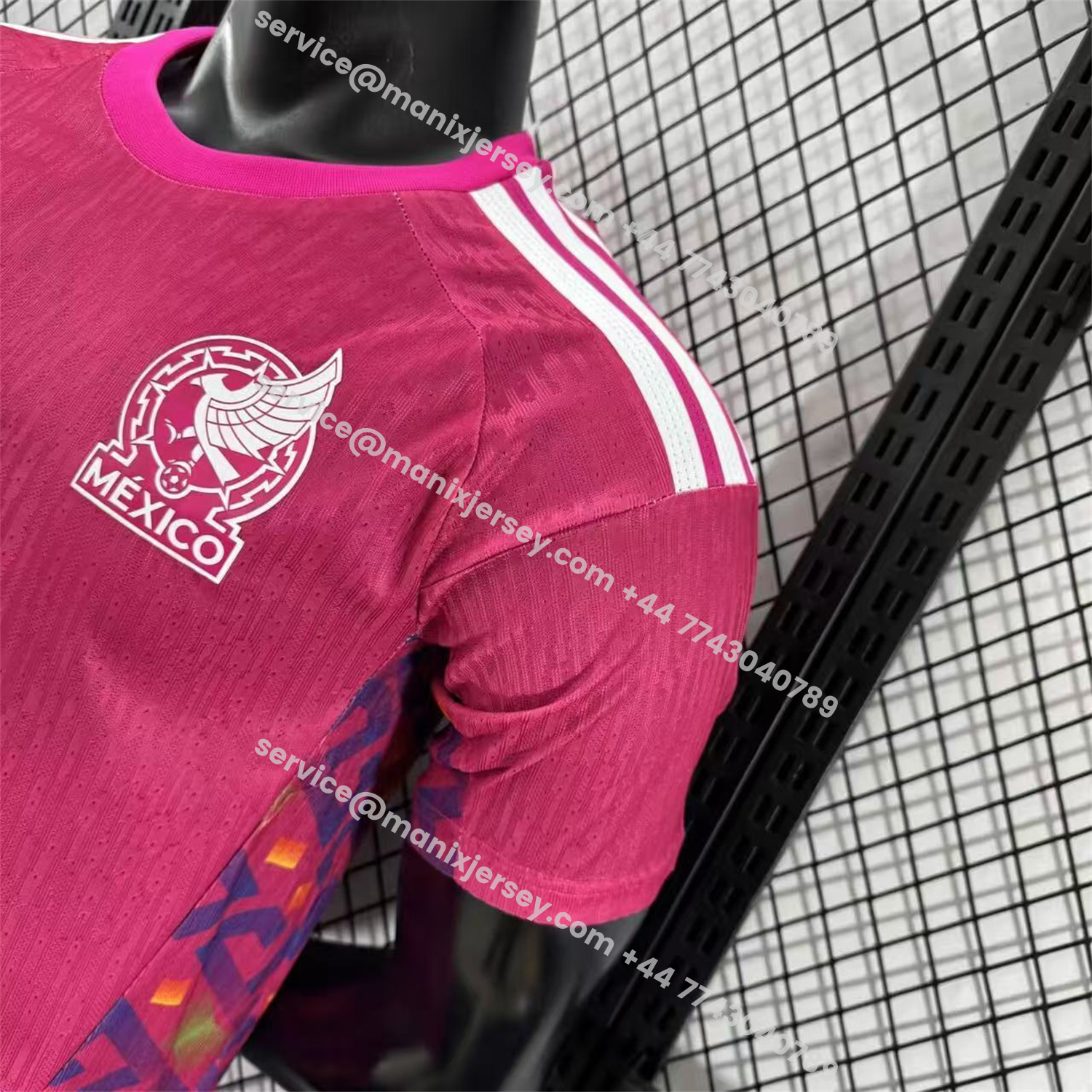 ManixJersey.com | Mexico 2026 Pink Goalkeeper Jersey - Player Version -Customize Name, Number and Patch | Worldwide Shipping