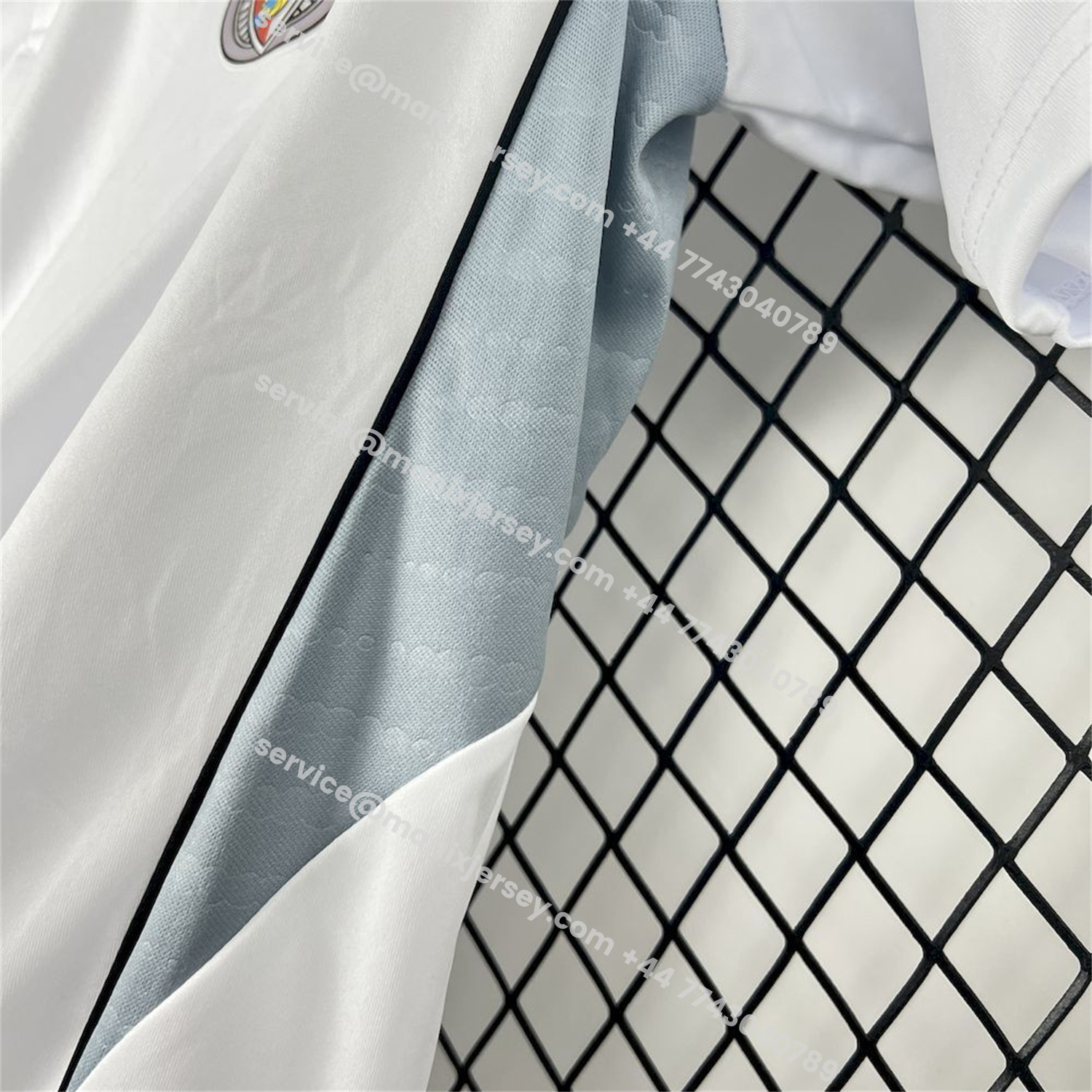 ManixJersey.com | Benfica 25-26 White Polo Jersey - Fans Version -Customize Name, Number and Patch | Worldwide Shipping