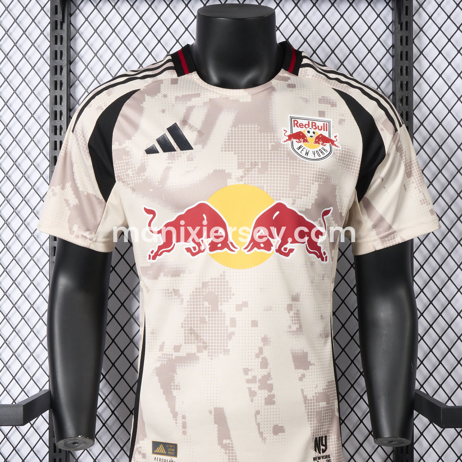 ManixJersey.com | New York Red Bulls 2025 Away Jersey - Player Version -Customize Name, Number and Patch | Worldwide Shipping