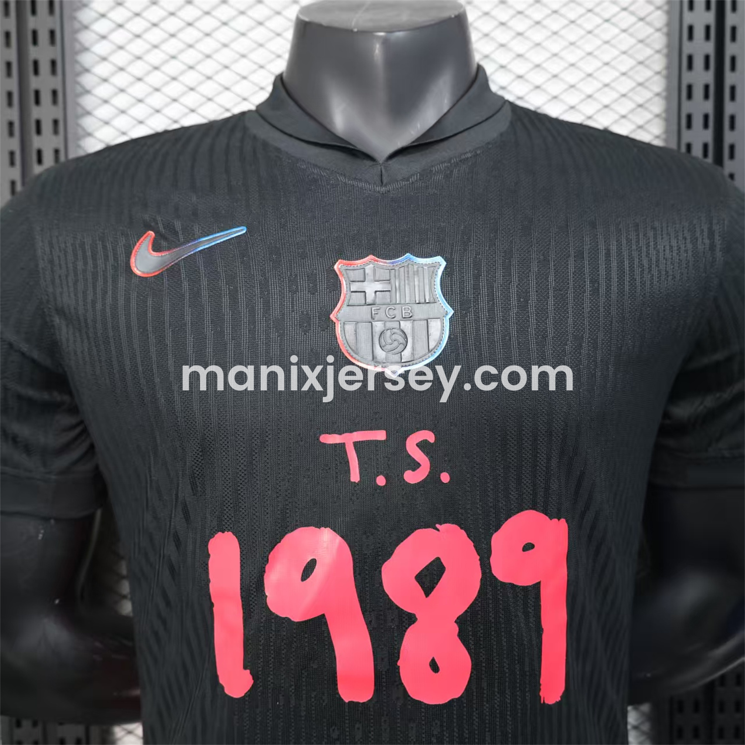 ManixJersey.com | Barcelona x Taylor Swift 24-25 Away Special Edition Jersey - Player Version -Customize Name, Number and Patch | Worldwide Shipping