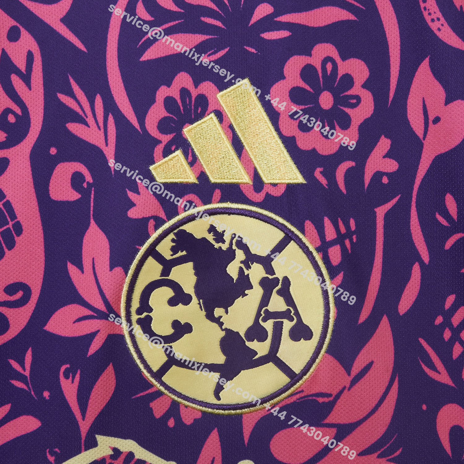 ManixJersey.com | Club América 25-26 Día de Muertos Purple Jersey - Fans Version -Customize Name, Number and Patch | Worldwide Shipping