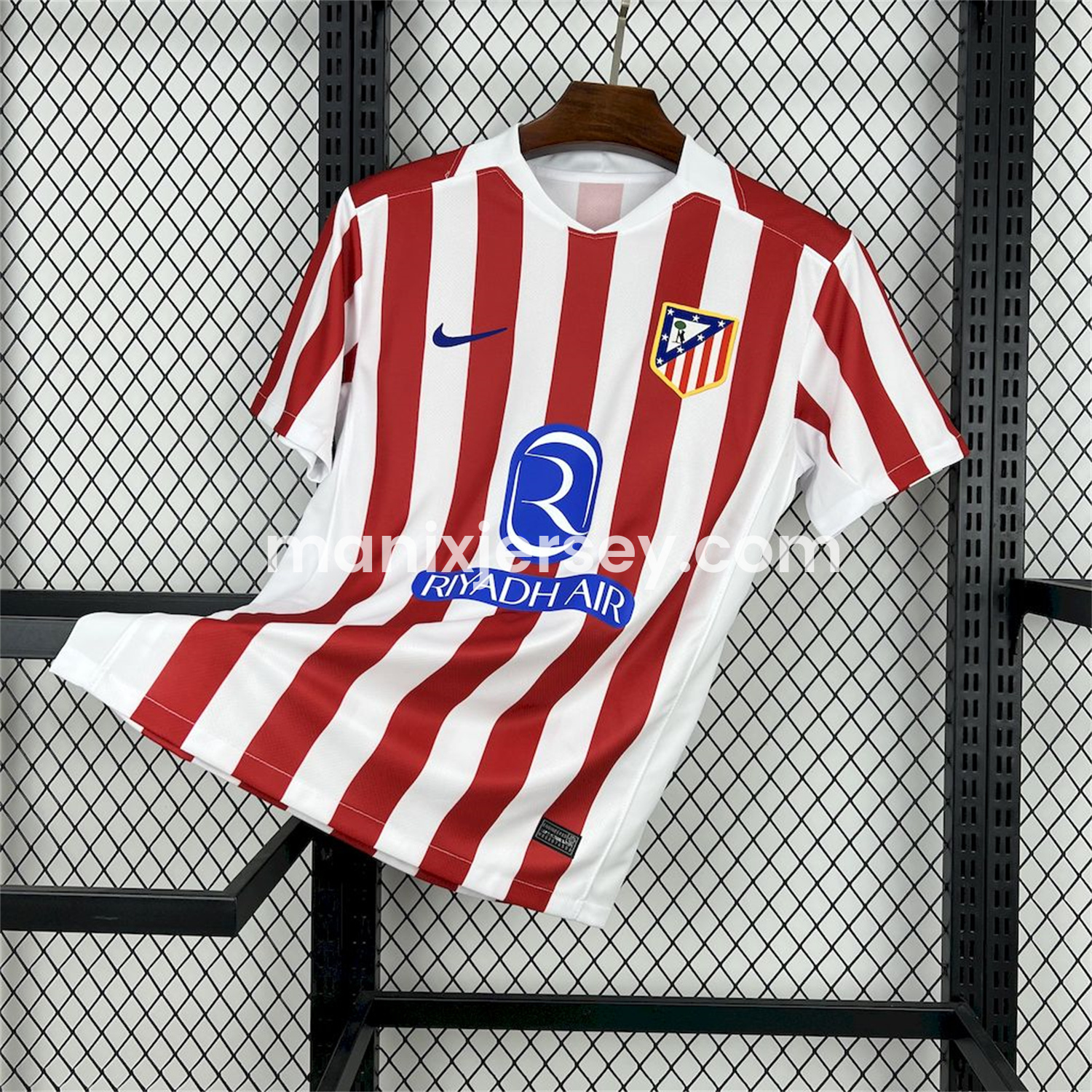 ManixJersey.com | Atletico Madrid 25-26 Home (Informal-release Version) Jersey - Fans Version -Customize Name, Number and Patch | Worldwide Shipping