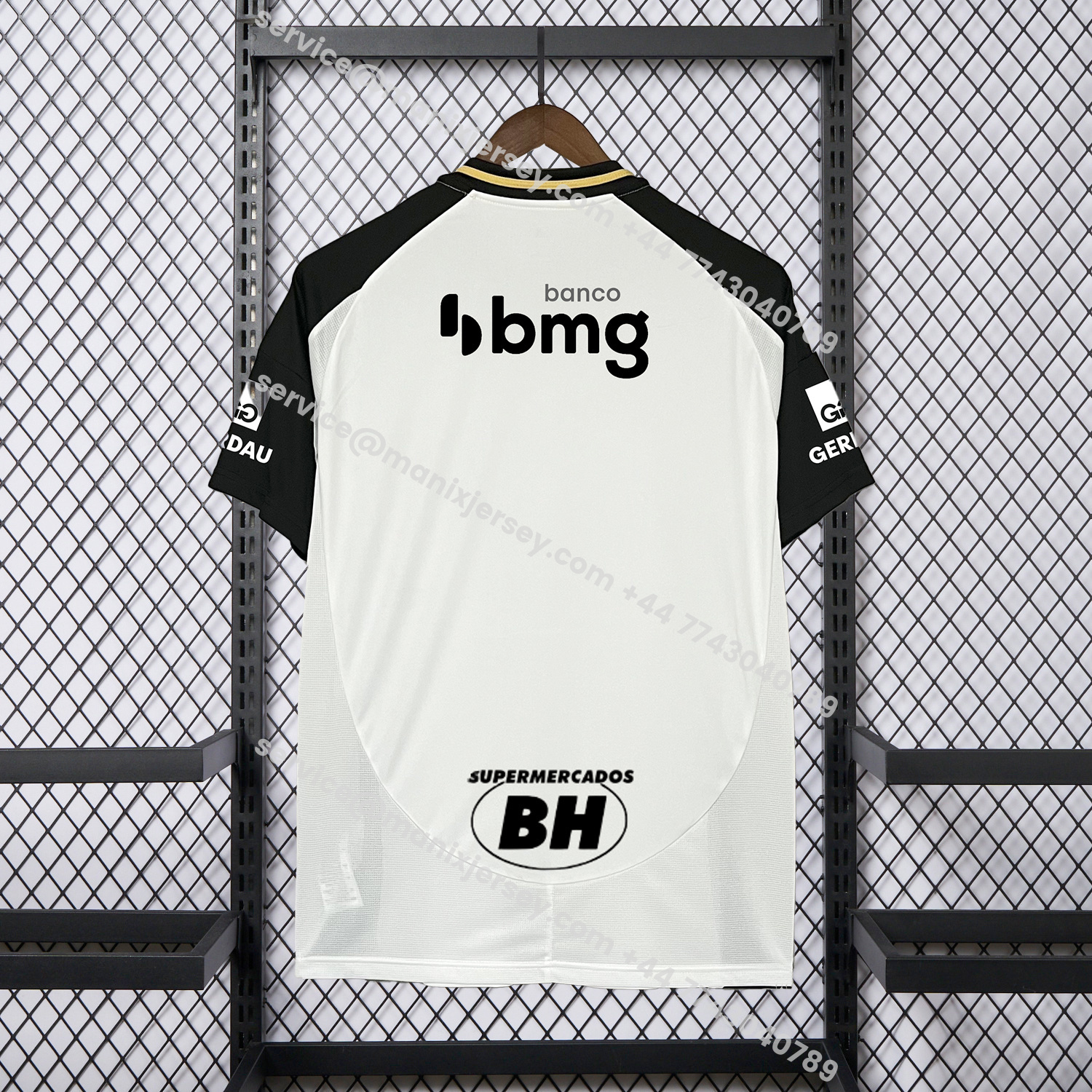 ManixJersey.com | Atletico Mineiro 25-26 Away Jersey - Fans Version -Customize Name, Number and Patch | Worldwide Shipping
