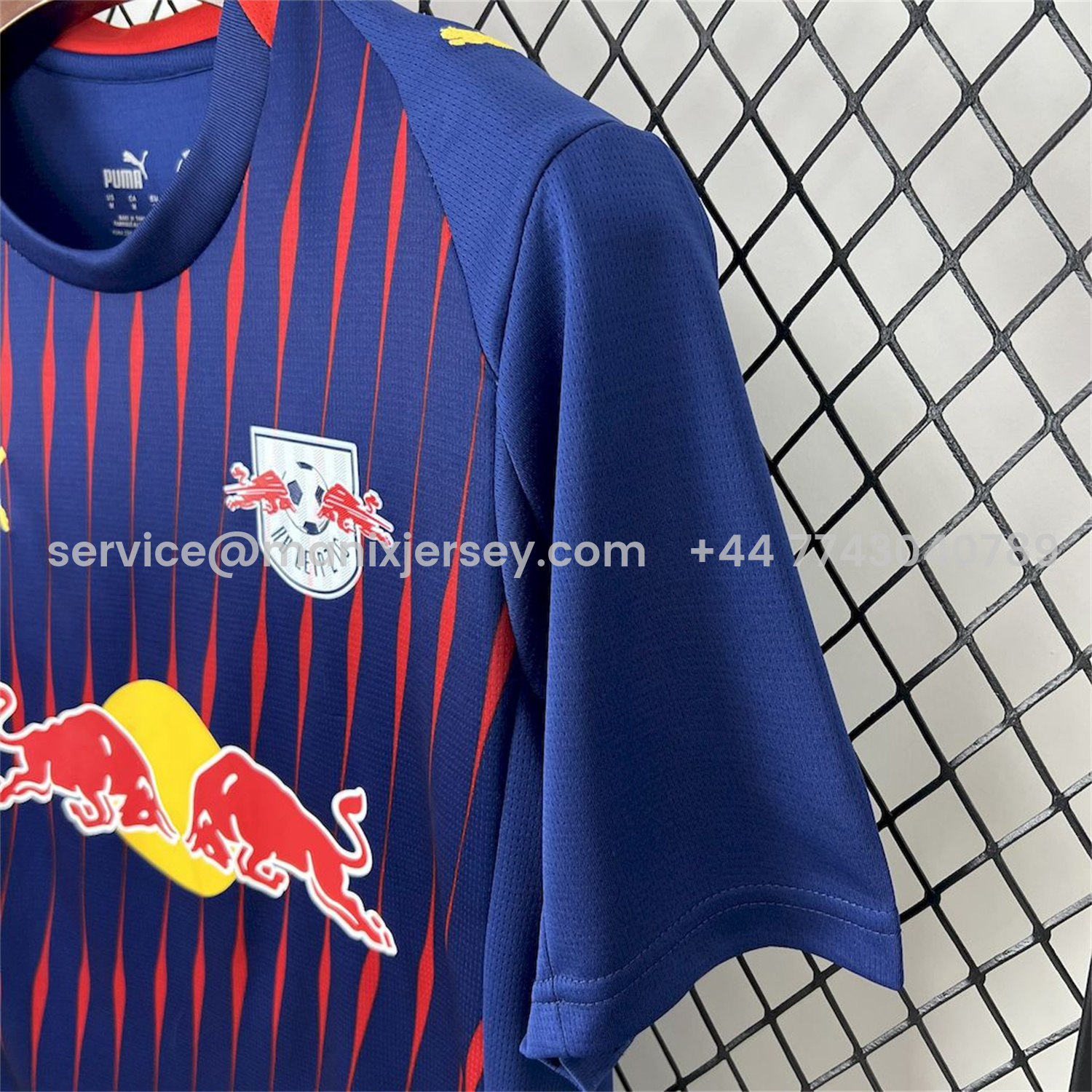 ManixJersey.com | RB Leipzig 25-26 Away Jersey - Fans Version -Customize Name, Number and Patch | Worldwide Shipping