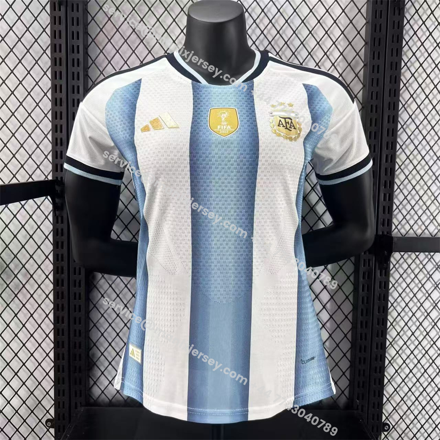 ManixJersey.com | Women's Argentina 2026 Home Jersey - Player Version -Customize Name, Number and Patch | Worldwide Shipping