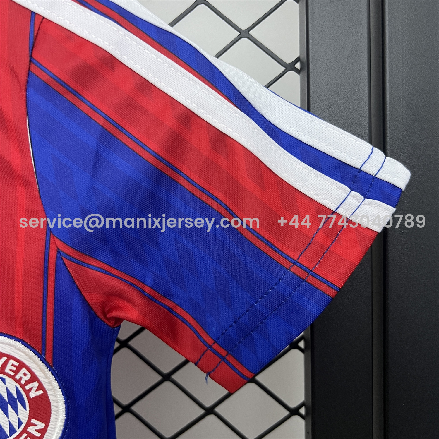ManixJersey.com | Retro Bayern Munich 1995-97 Home Kids Kit -Customize Name, Number and Patch | Worldwide Shipping