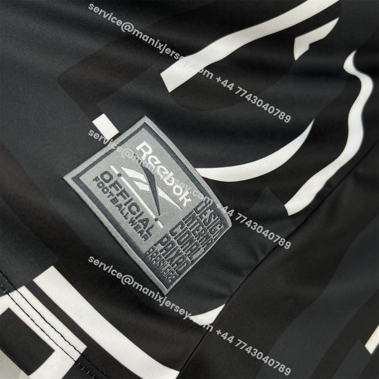Santa Cruz 26-27 Pre-Match Black With White Lines Jersey - Fans Version:football jersey mysite: unitedjerseyfootball 邓江浪:football