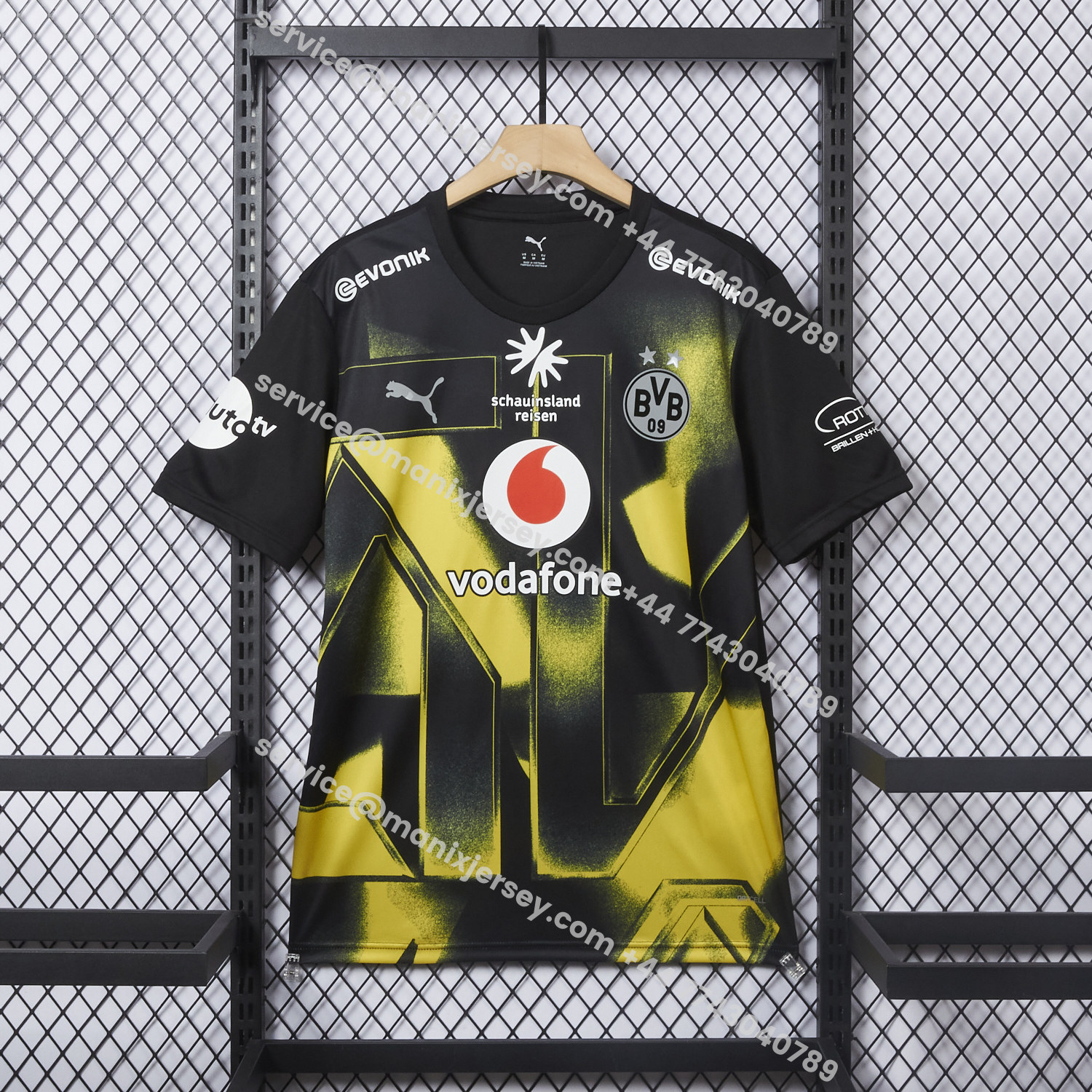 ManixJersey.com | Dortmund 25-26 Esports Gaming Special Jersey - Fans Version -Customize Name, Number and Patch | Worldwide Shipping