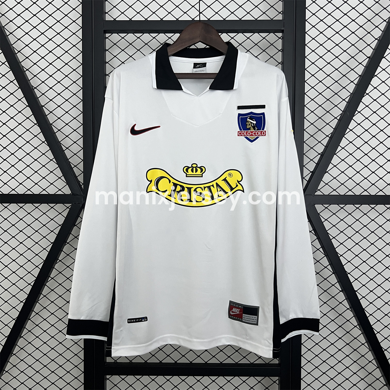 ManixJersey.com | Retro Colo Colo 1998-99 Home Long Sleeves Jersey -Customize Name, Number and Patch | Worldwide Shipping