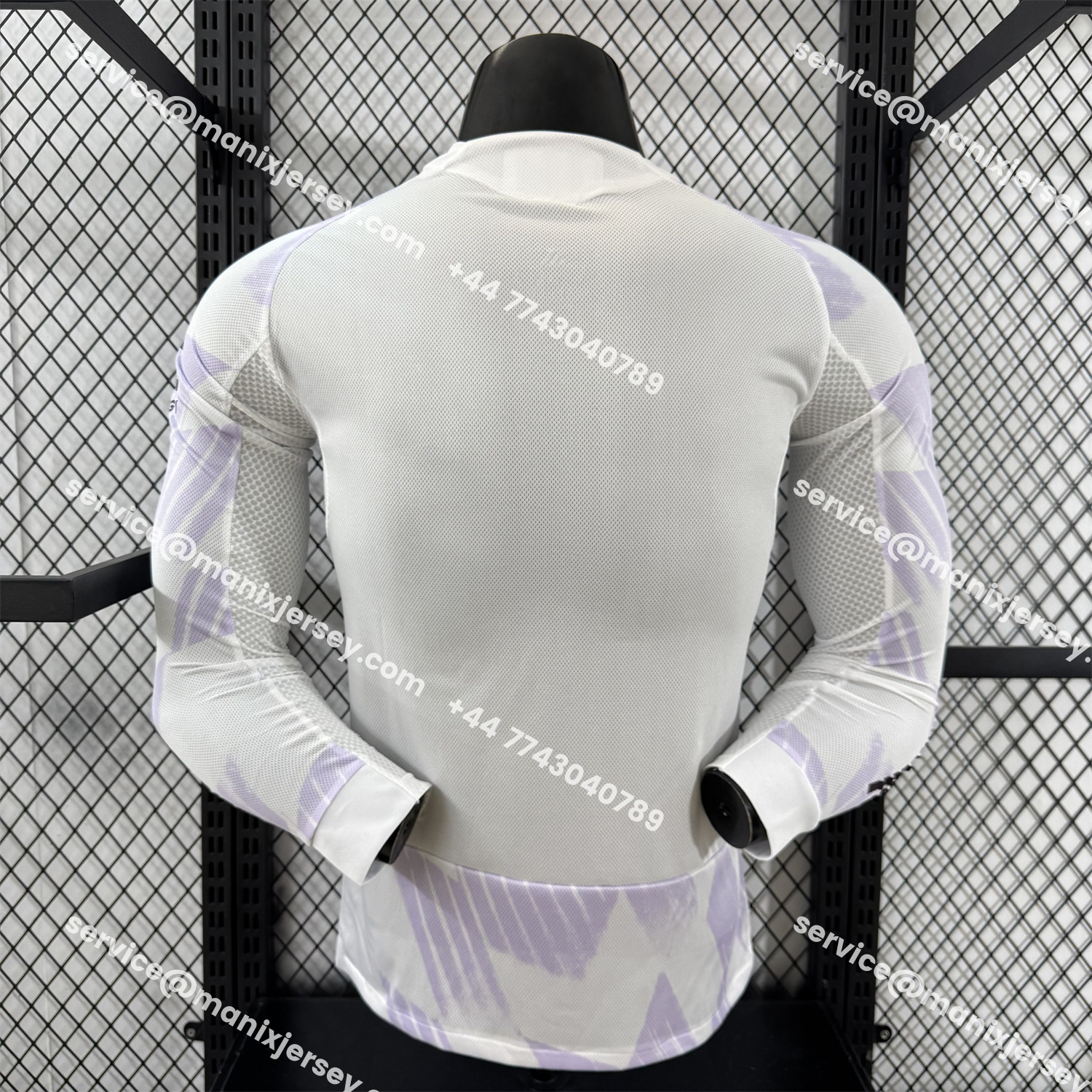 ManixJersey.com | Manchester United 25-26 Away Long Sleeves Jersey - Player Version -Customize Name, Number and Patch | Worldwide Shipping