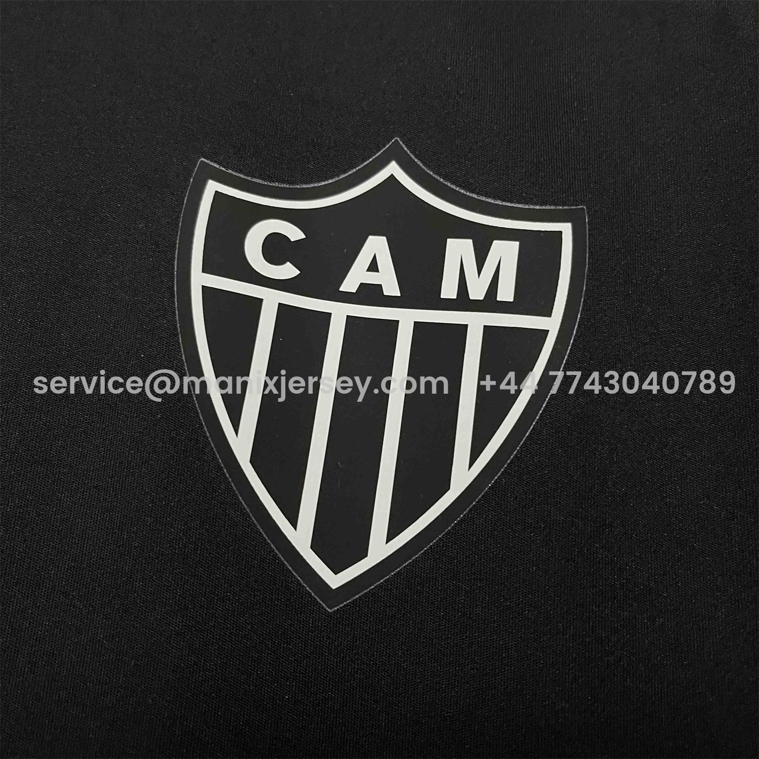 ManixJersey.com | Atletico Mineiro 25-26 Black Pre-Match Training Jersey - Fans Version -Customize Name, Number and Patch | Worldwide Shipping