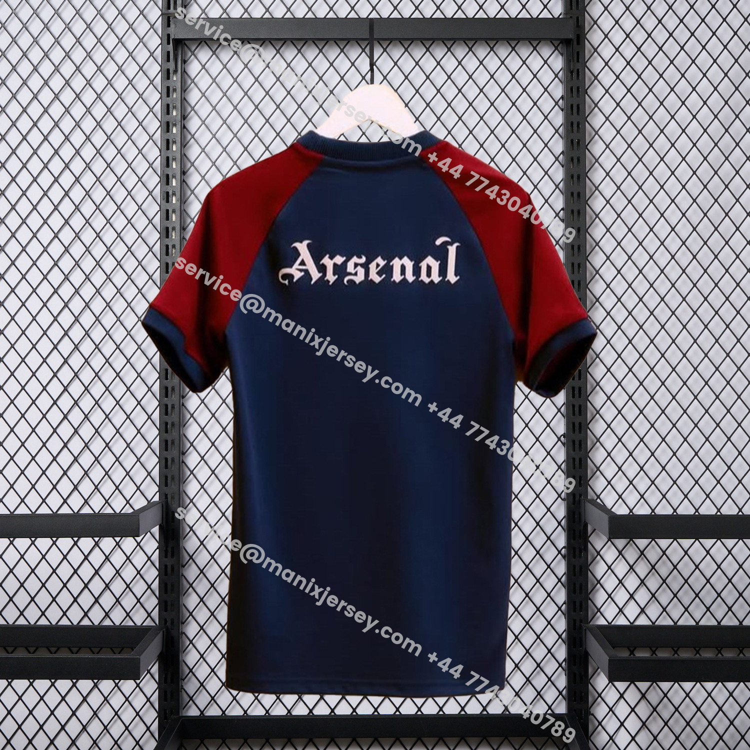 ManixJersey.com | Arsenal 25-26 Vintage Originals Dark Blue T-shirts -Customize Name, Number and Patch | Worldwide Shipping