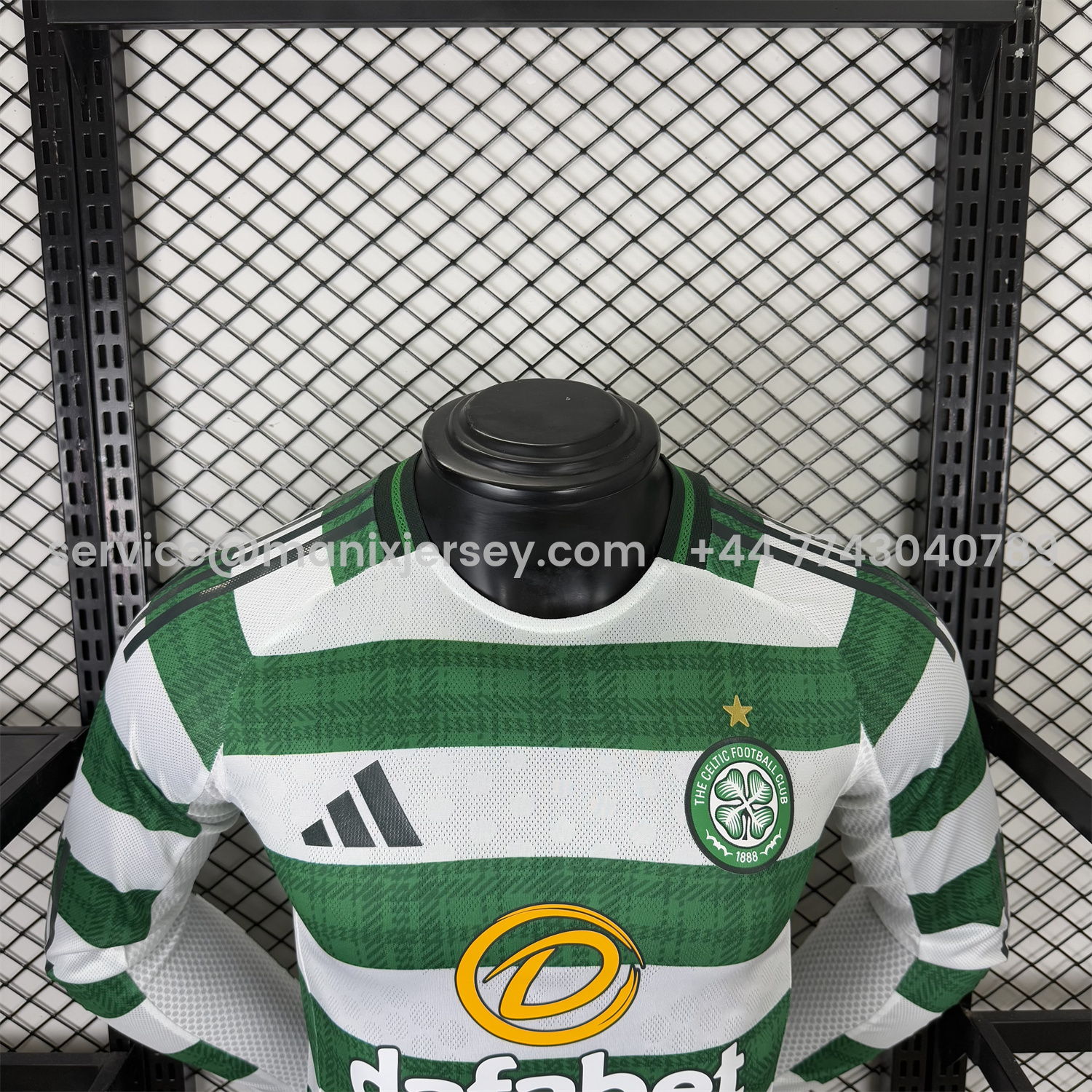 ManixJersey.com | Celtic 25-26 Home Long Sleeves Jersey - Player Version -Customize Name, Number and Patch | Worldwide Shipping