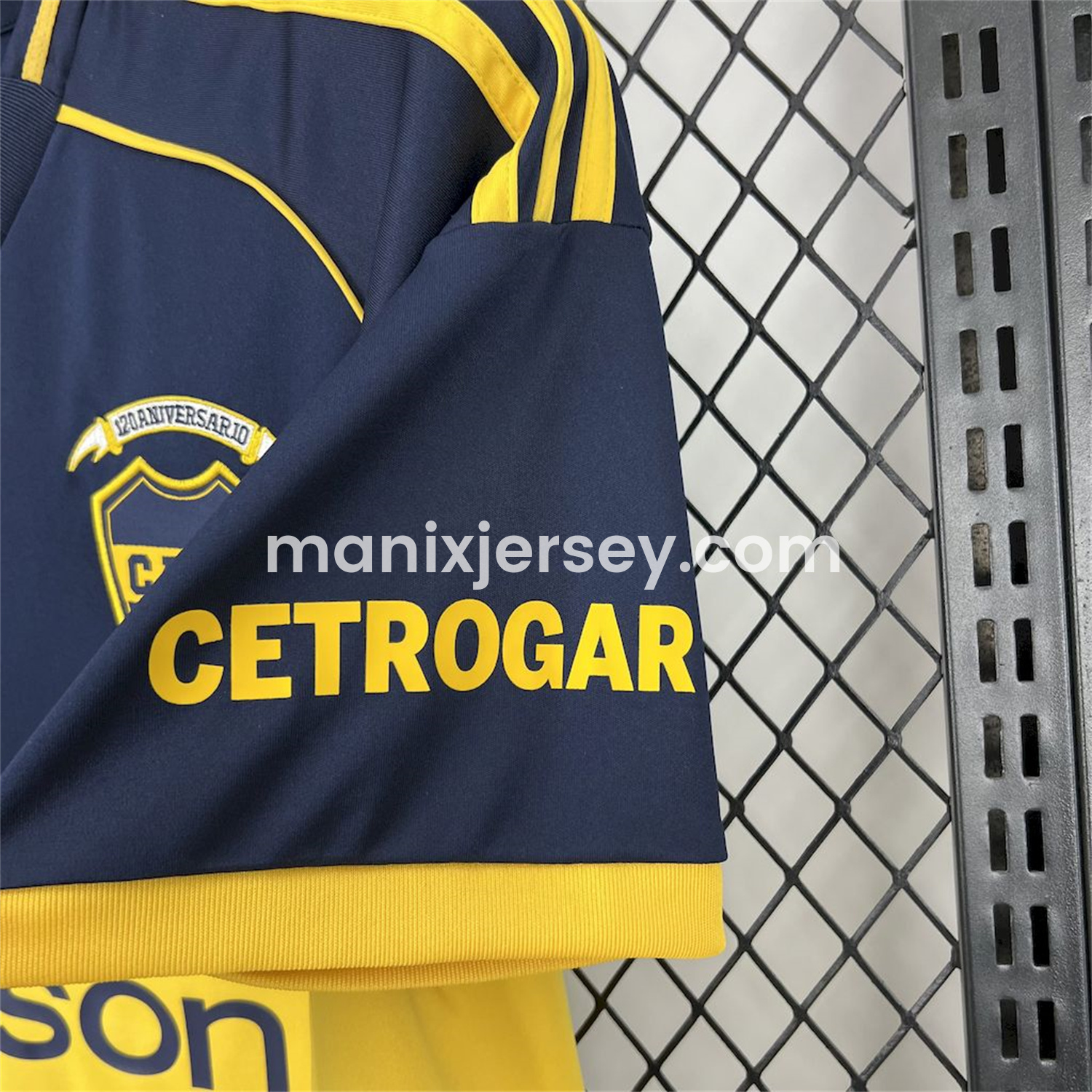 ManixJersey.com | Boca Juniors 25-26 Home 120th Anniversary Jersey - Fans Version -Customize Name, Number and Patch | Worldwide Shipping