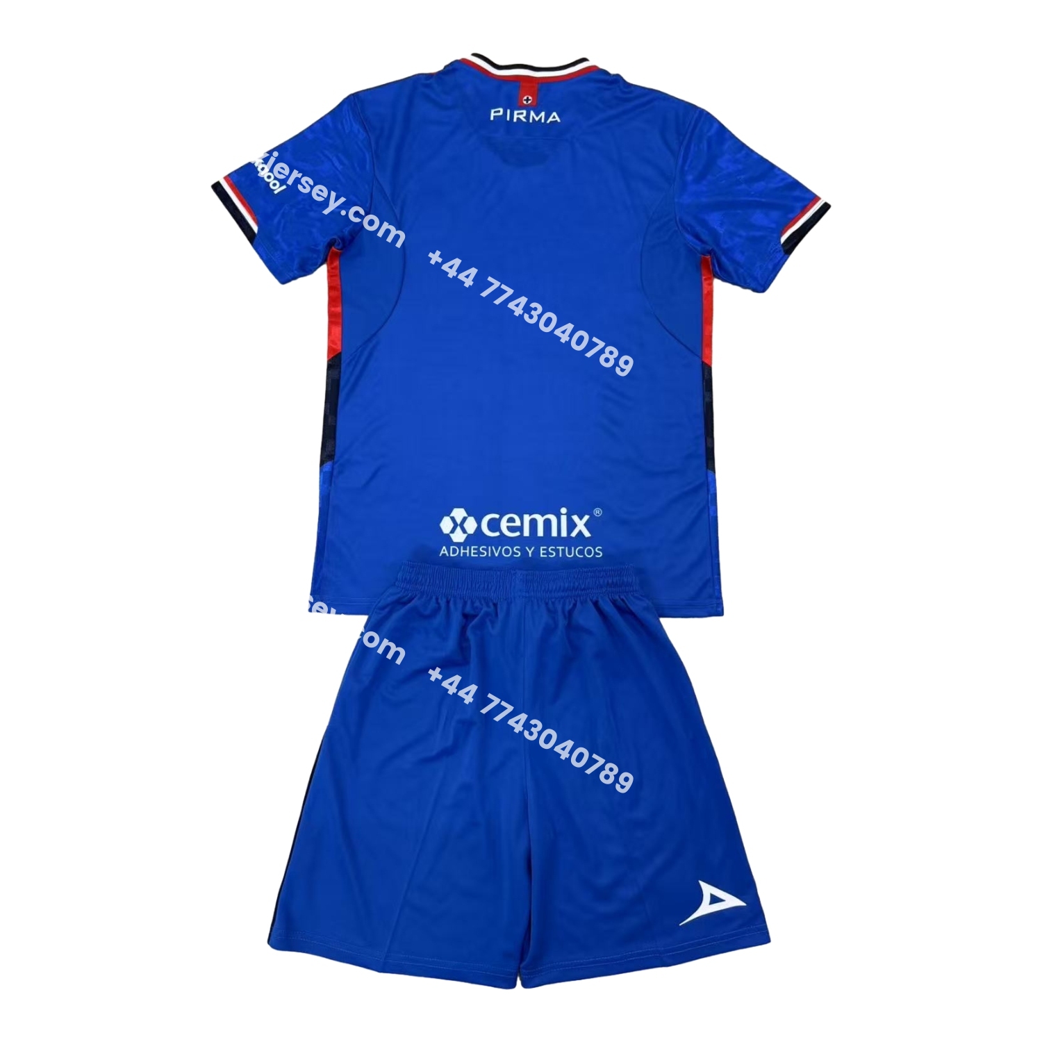 ManixJersey.com | Cruz Azul 25-26 Home Blue Men's Adult Jersey Set - Fans Version -Customize Name, Number and Patch | Worldwide Shipping