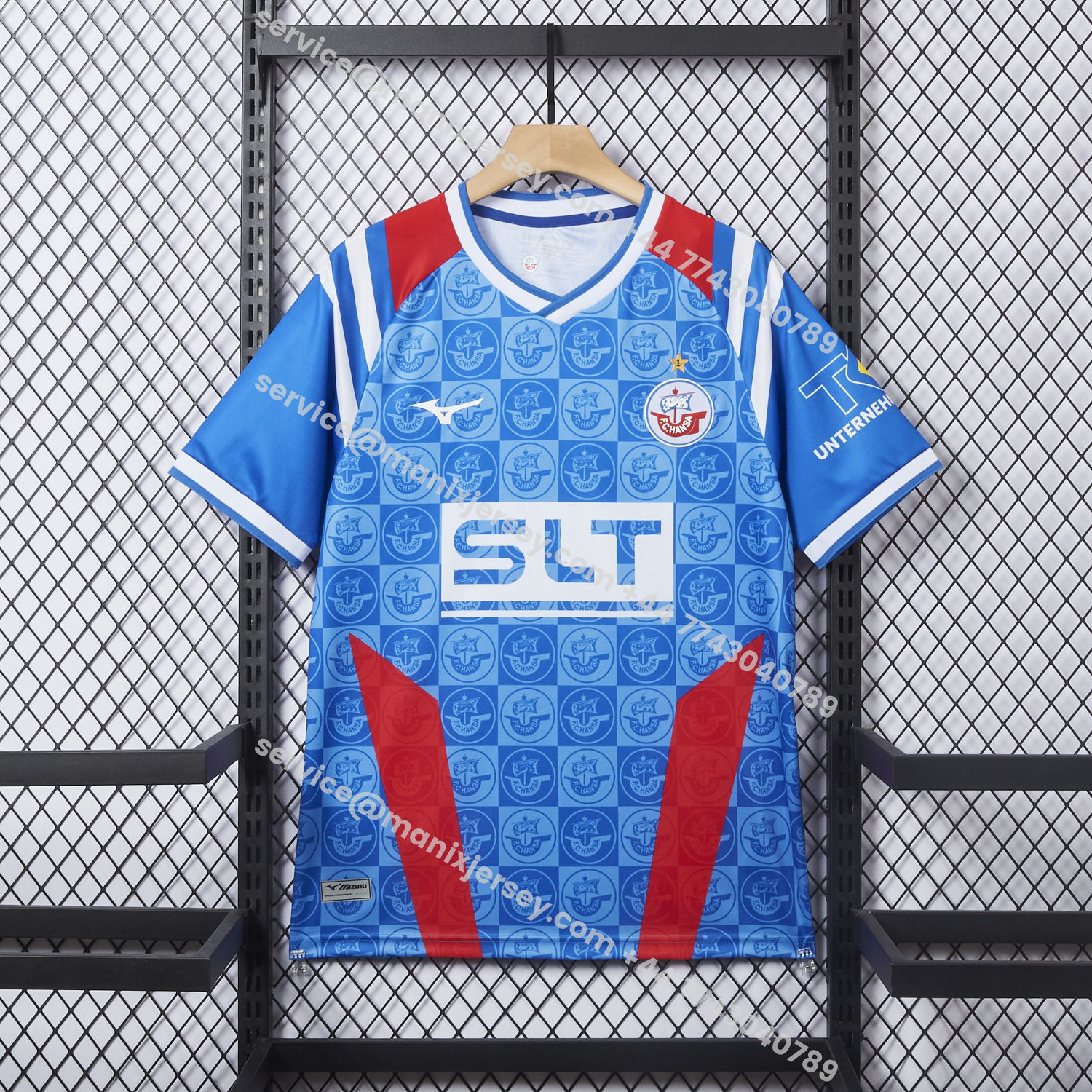 ManixJersey.com | Hansa Rostock 25-26 Home Jersey - Fans Version -Customize Name, Number and Patch | Worldwide Shipping