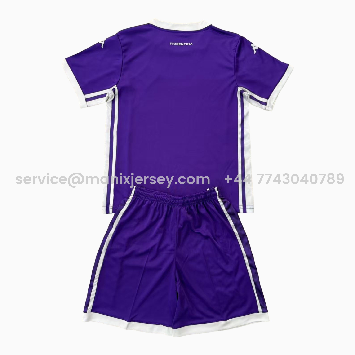 ManixJersey.com | Fiorentina 25-26 Home Men's Adult Jersey Set - Fans Version -Customize Name, Number and Patch | Worldwide Shipping
