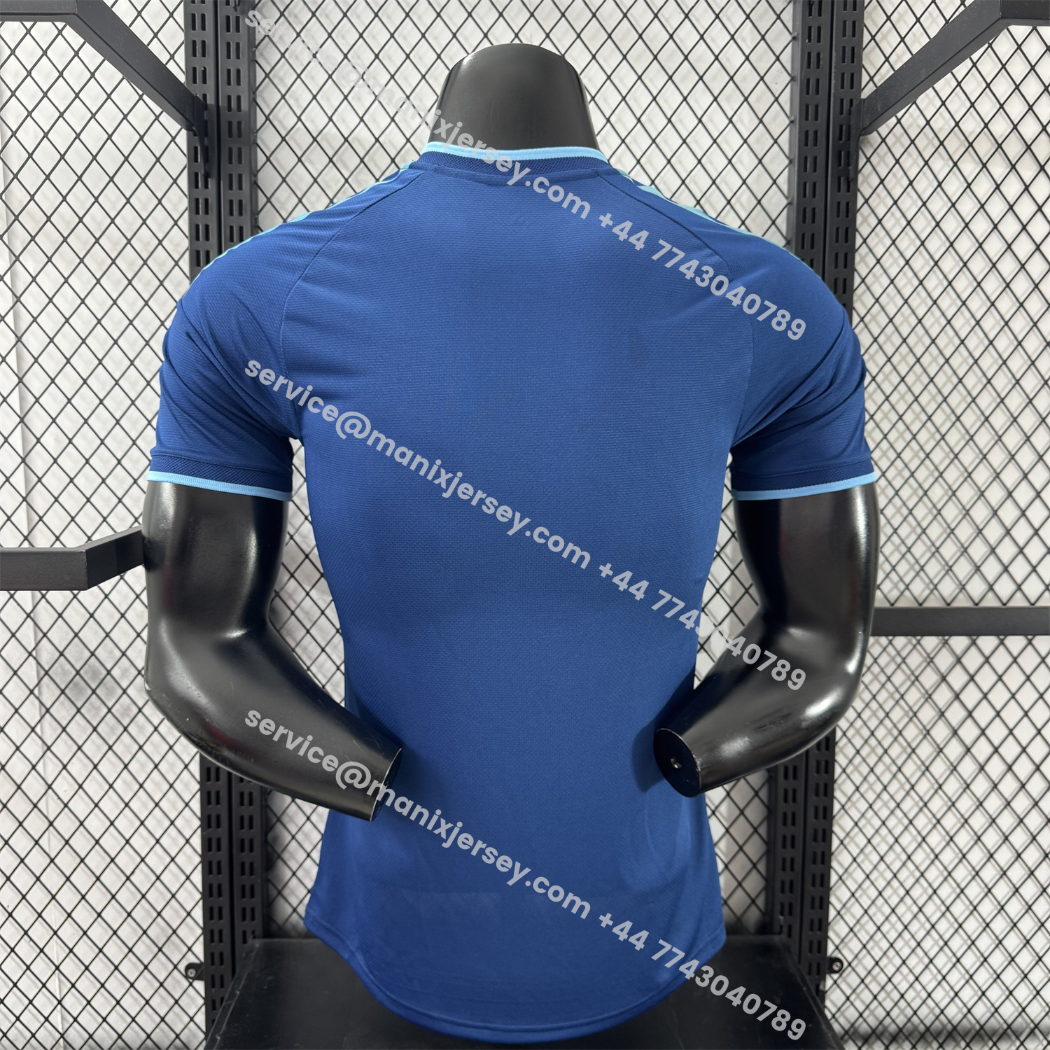 ManixJersey.com | Argentina 2026 Blue Shoulder Stripes Special Jersey - Player Version -Customize Name, Number and Patch | Worldwide Shipping