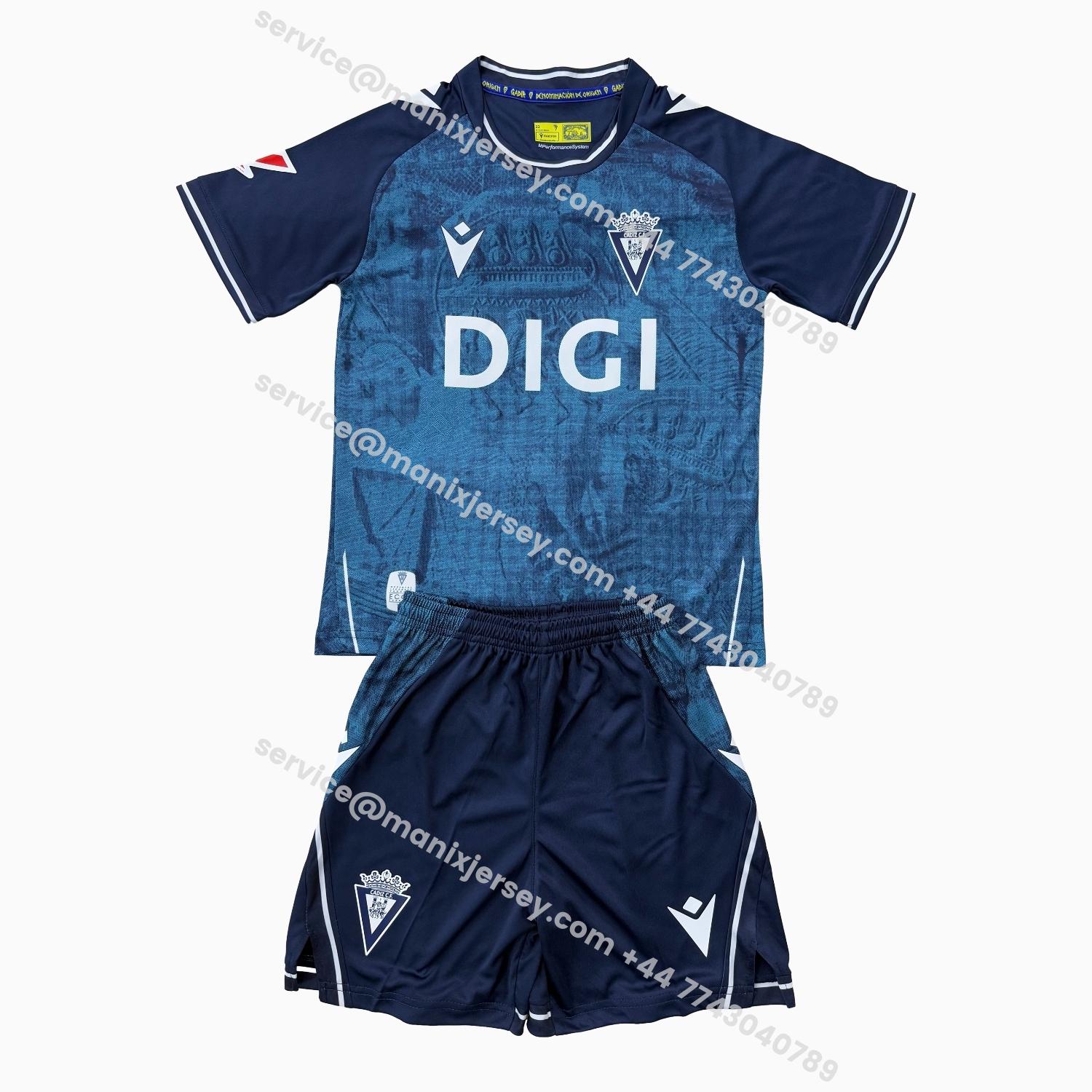 ManixJersey.com | Cádiz 25-26 Third Men's Adult Jersey Set - Fans Version -Customize Name, Number and Patch | Worldwide Shipping