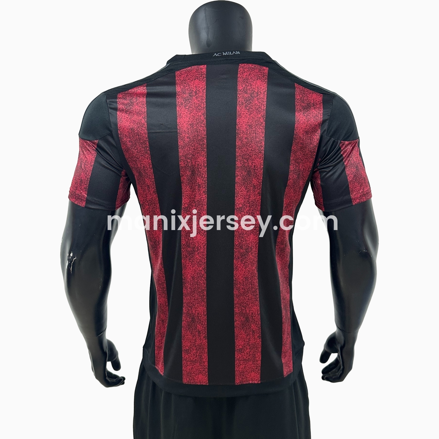 ManixJersey.com | Retro AC Milan 2015-16 Home Jersey -Customize Name, Number and Patch | Worldwide Shipping
