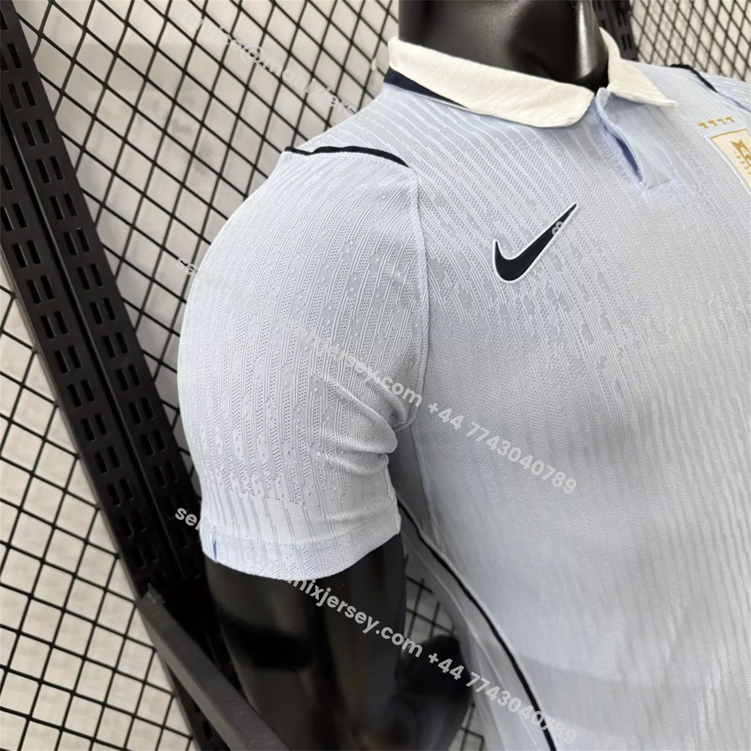 ManixJersey.com | Uruguay 2026 Home Jersey - Player Version -Customize Name, Number and Patch | Worldwide Shipping