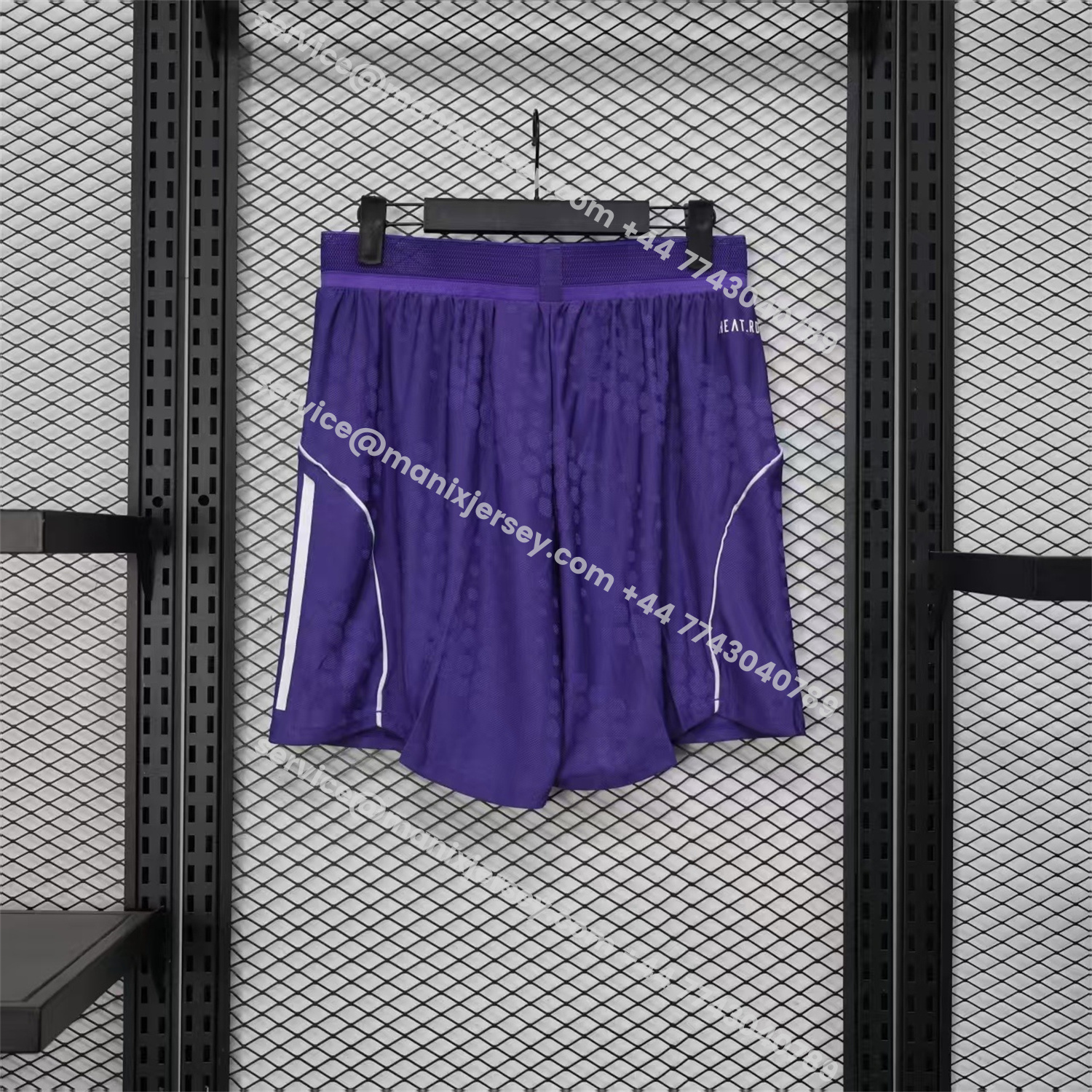 ManixJersey.com | Manchester United 25-26 Away Purple Shorts - Player Version -Customize Name, Number and Patch | Worldwide Shipping