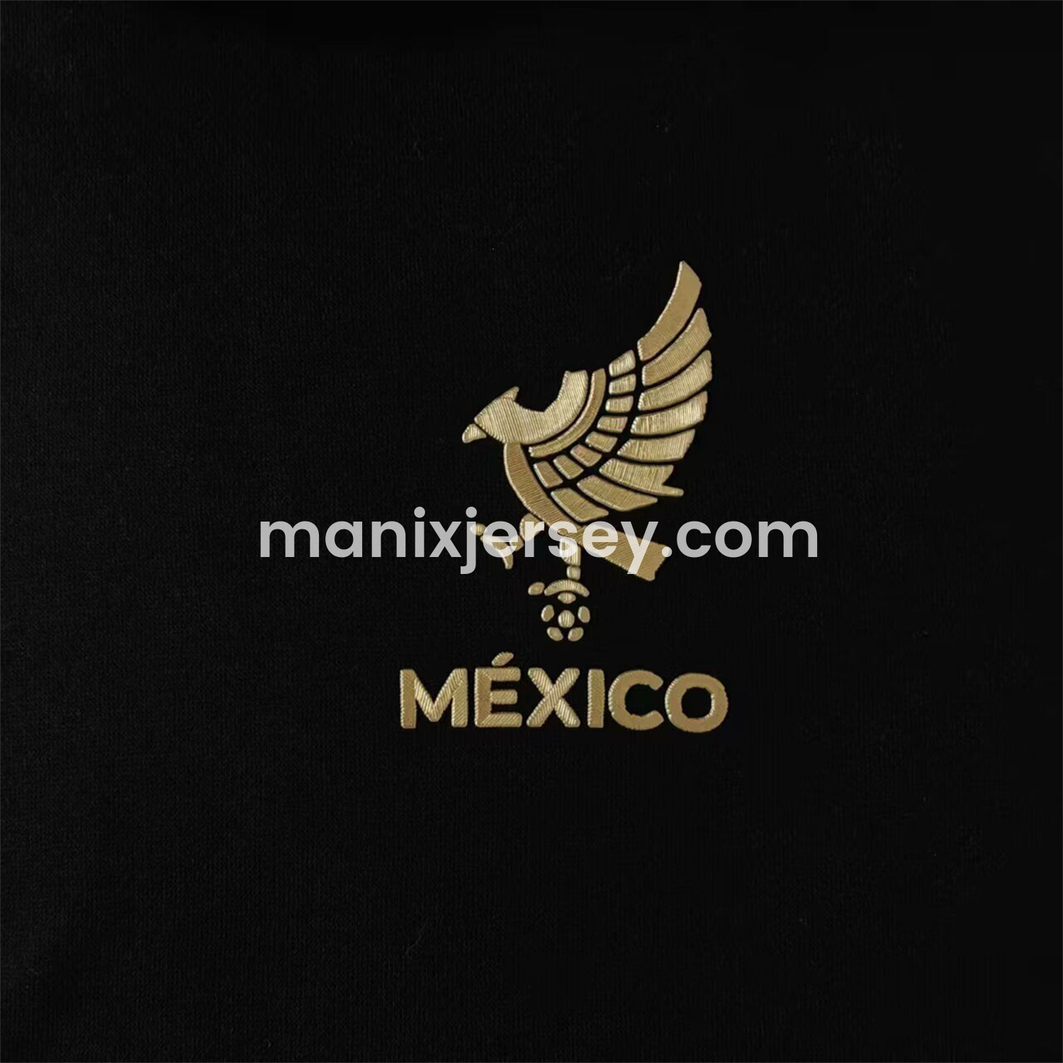 ManixJersey.com | Mexico 2025 Gold Cup Black Special Edition Unisex Pullover Hoodie -Customize Name, Number and Patch | Worldwide Shipping