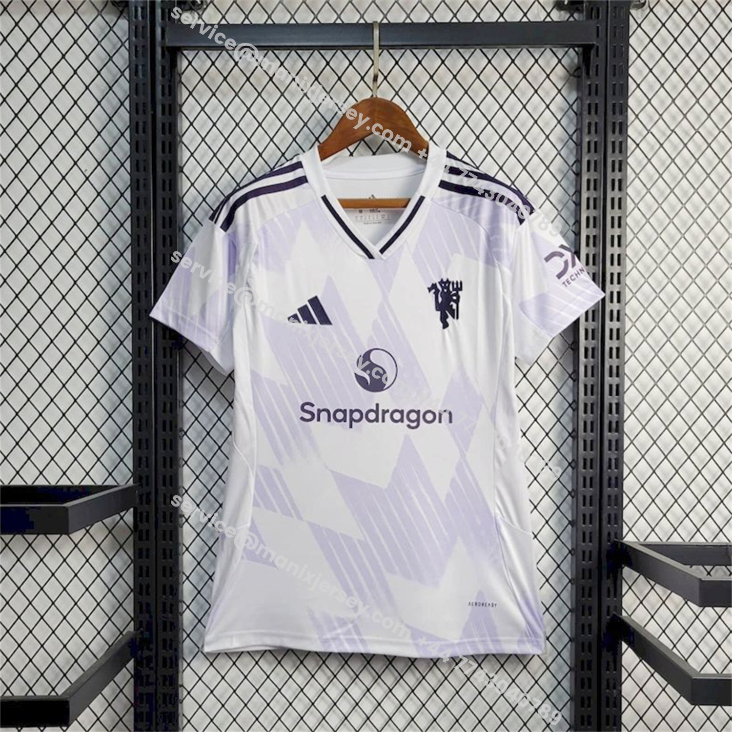 ManixJersey.com | Women's Manchester United 25-26 Away Jersey -Customize Name, Number and Patch | Worldwide Shipping