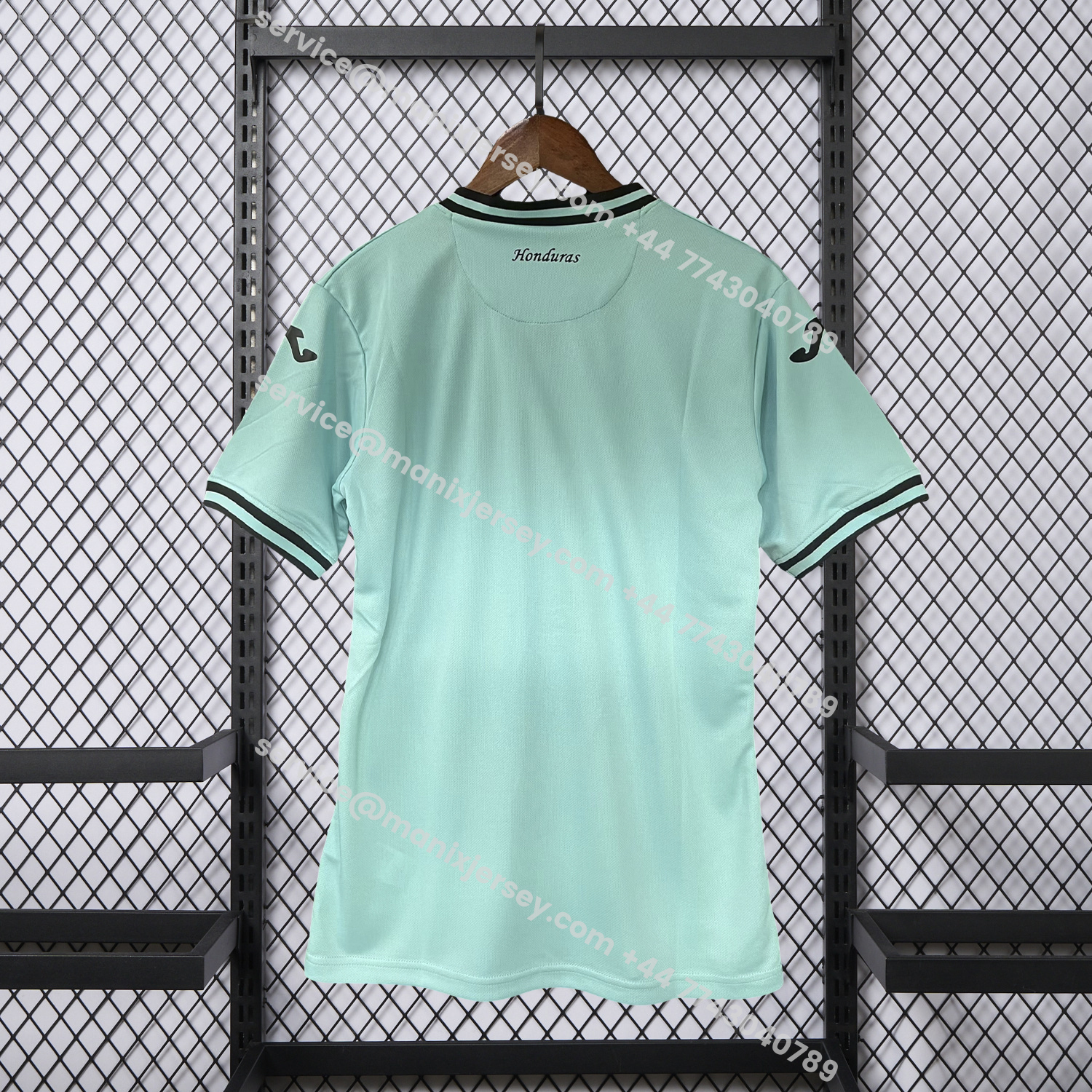 ManixJersey.com | Honduras 2024-25 Away Cyan Jersey - Fans Version -Customize Name, Number and Patch | Worldwide Shipping