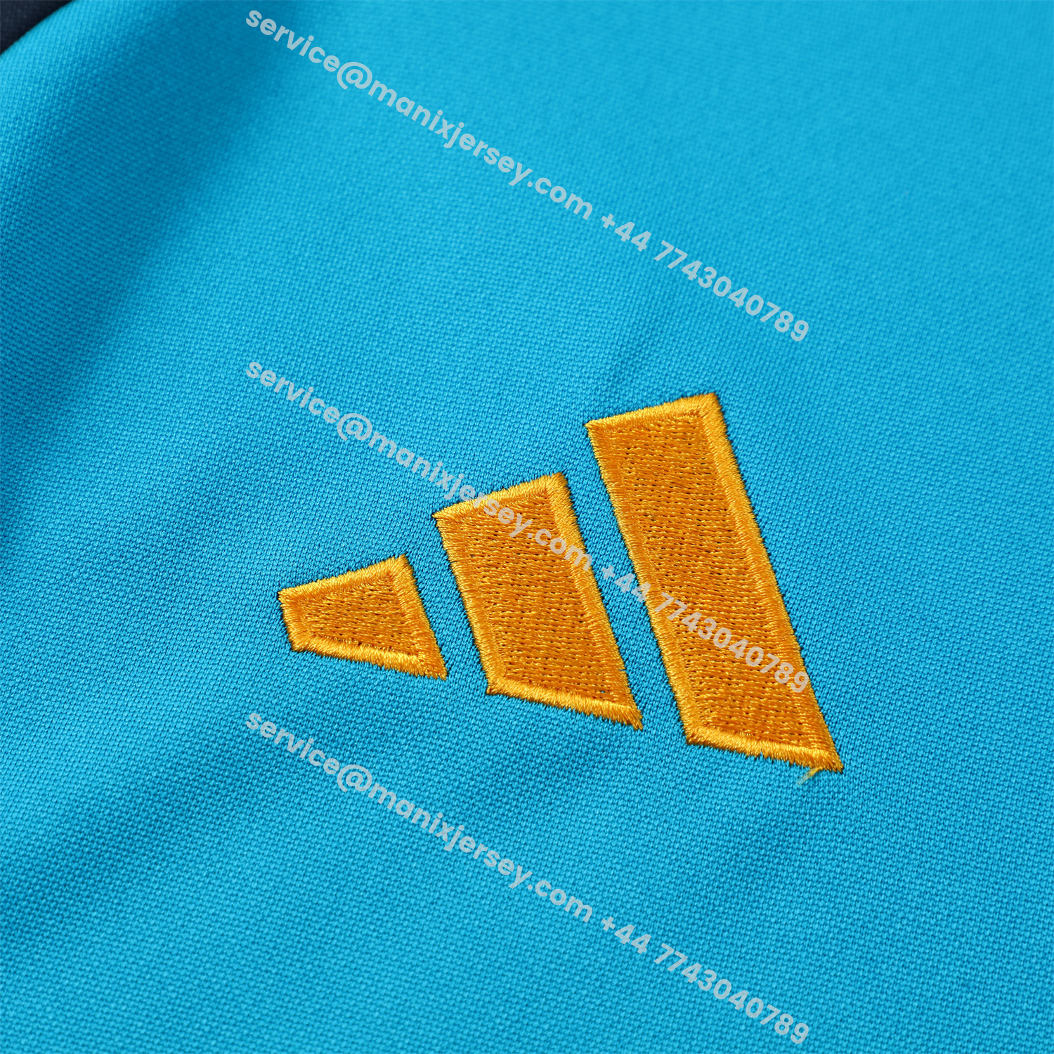 ManixJersey.com | Spain 2026 Kids Long Sleeve Training Set - Light Blue Top & Pants -Customize Name, Number and Patch | Worldwide Shipping
