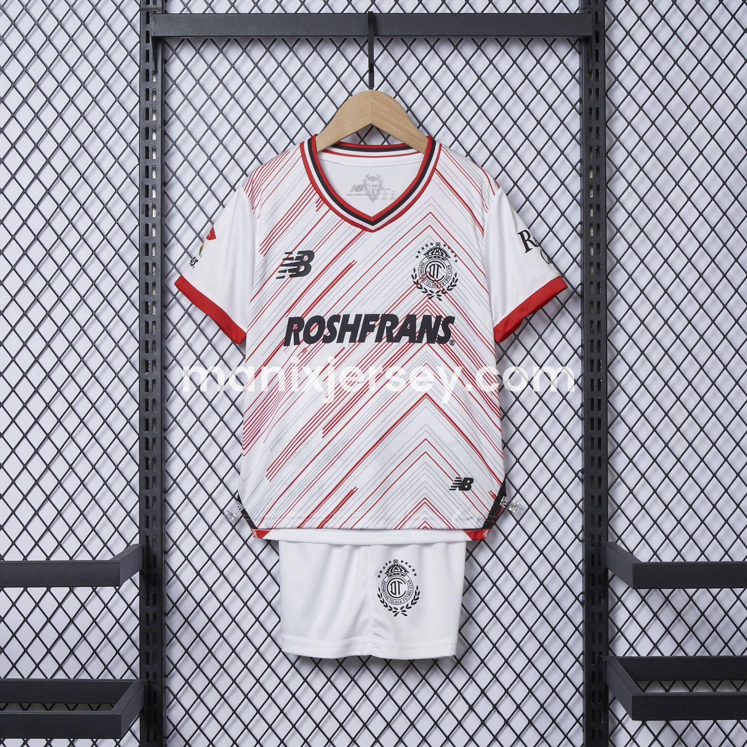ManixJersey.com | Toluca 24-25 Away Kids Kit -Customize Name, Number and Patch | Worldwide Shipping