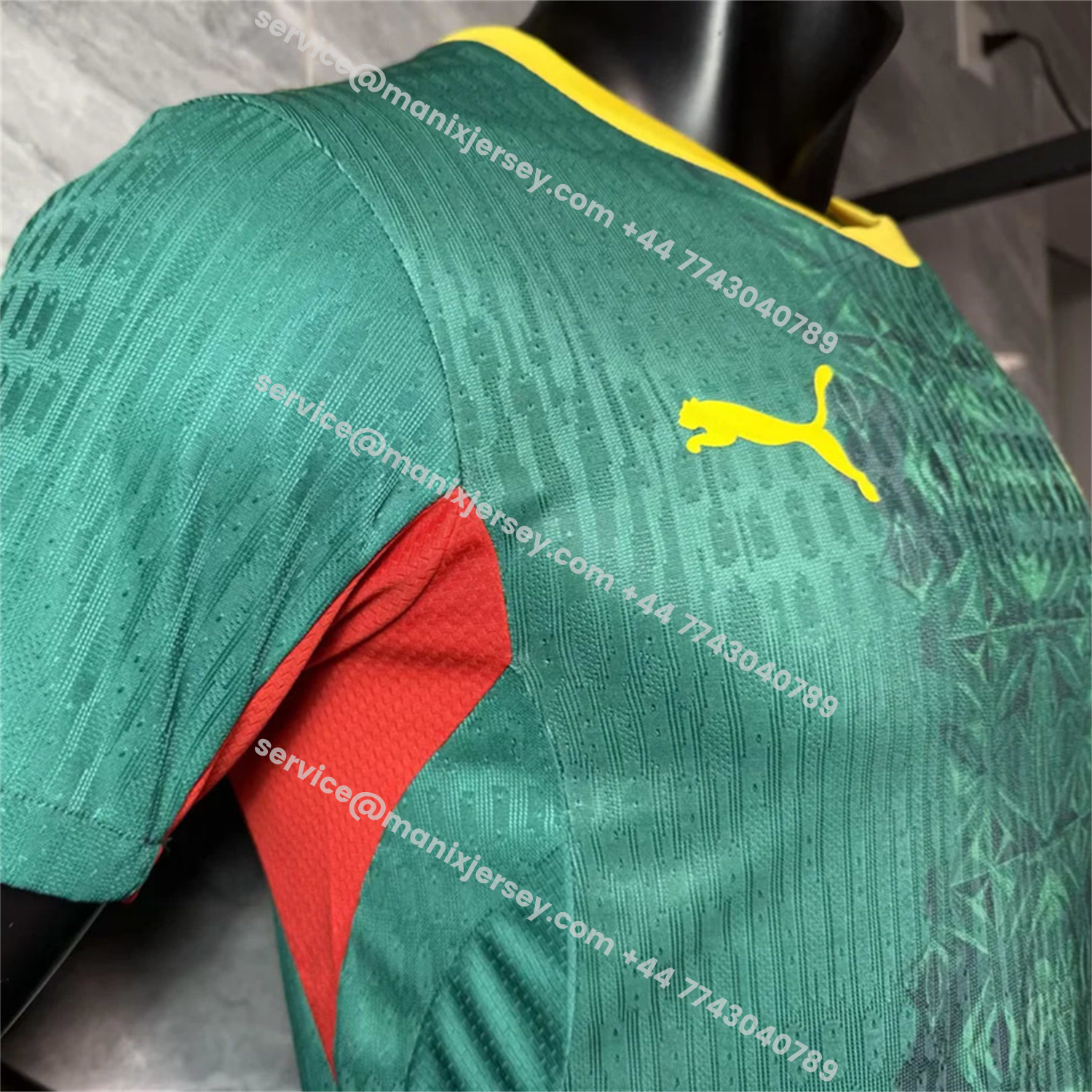 ManixJersey.com | Senegal 25-26 Away Green Jersey - Player Version -Customize Name, Number and Patch | Worldwide Shipping