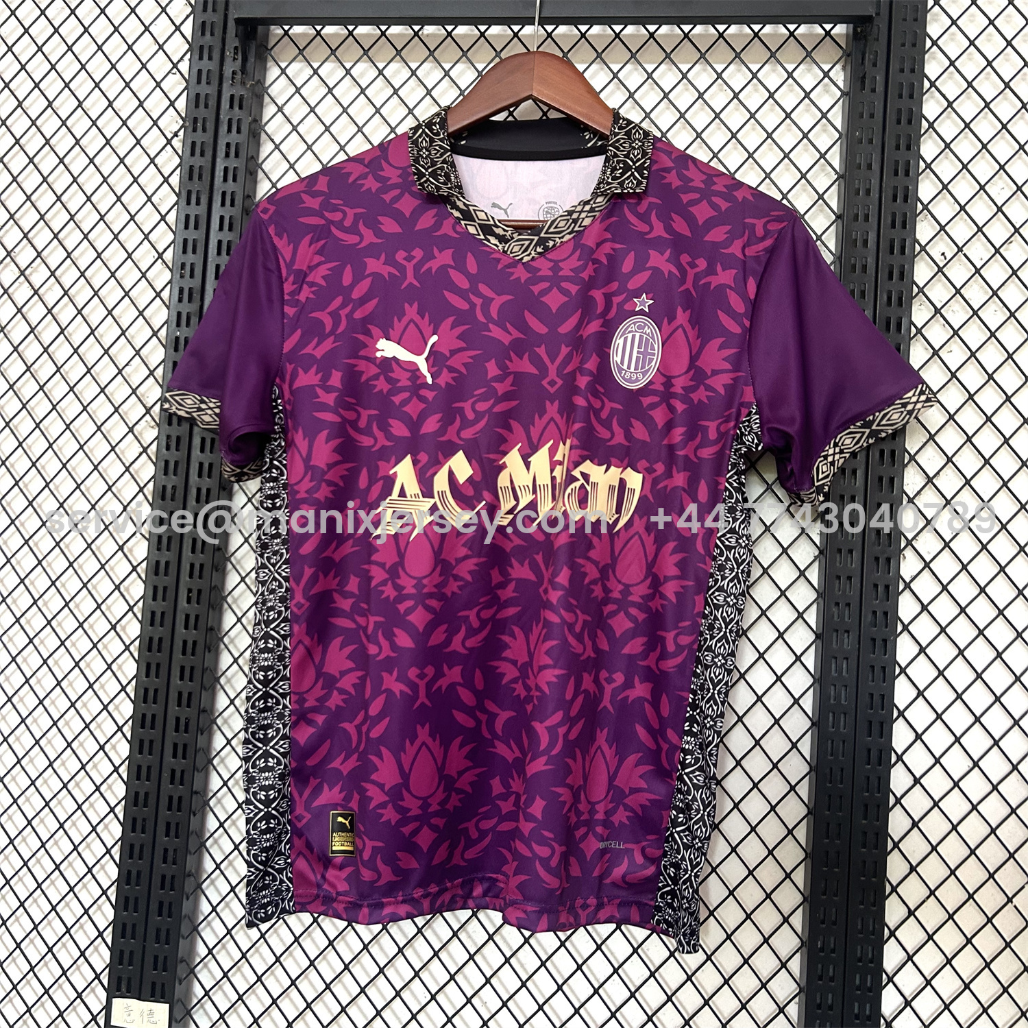 ManixJersey.com | AC Milan 25-26 Purple Special Jersey - Fans Version -Customize Name, Number and Patch | Worldwide Shipping