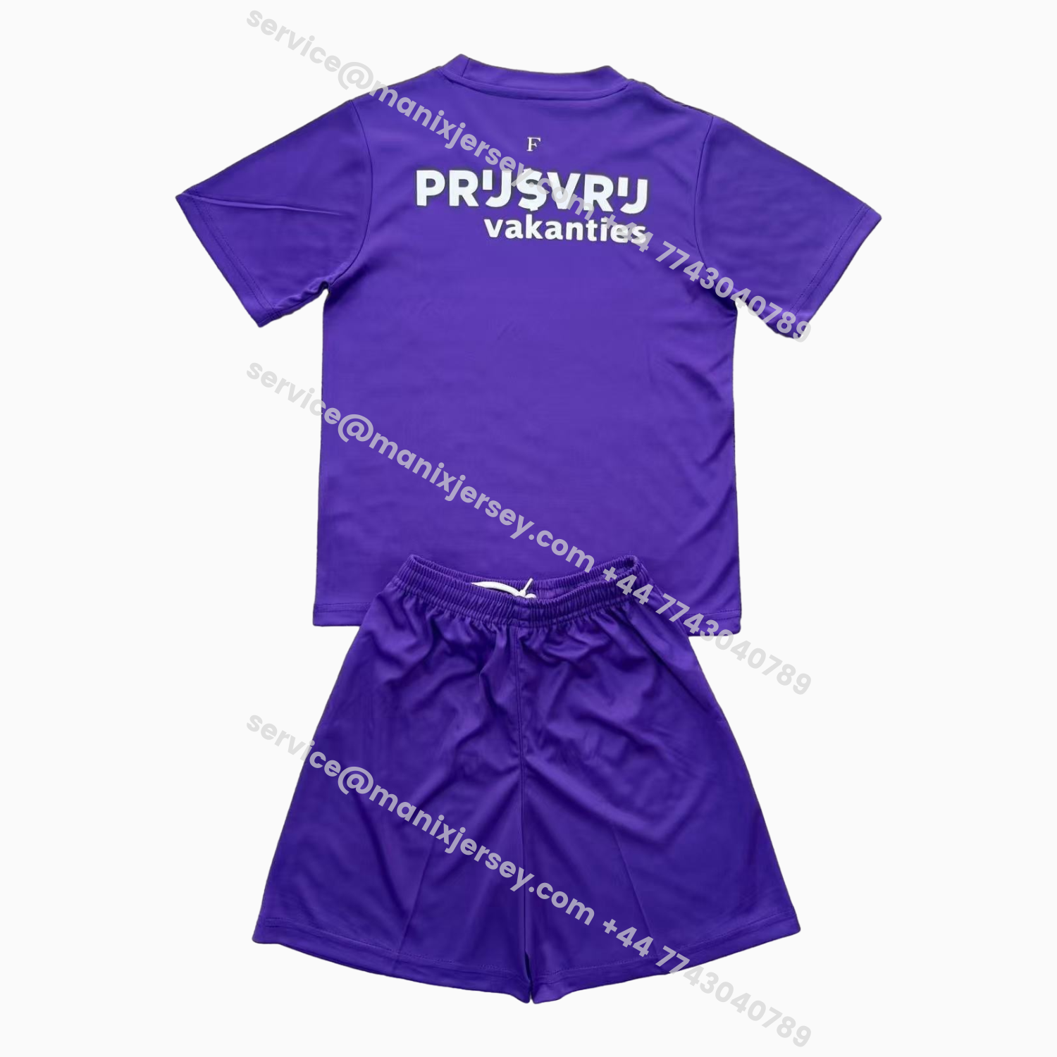 ManixJersey.com | Feyenoord 25-26 Purple Goalkeeper Men's Adult Jersey Set - Fans Version -Customize Name, Number and Patch | Worldwide Shipping