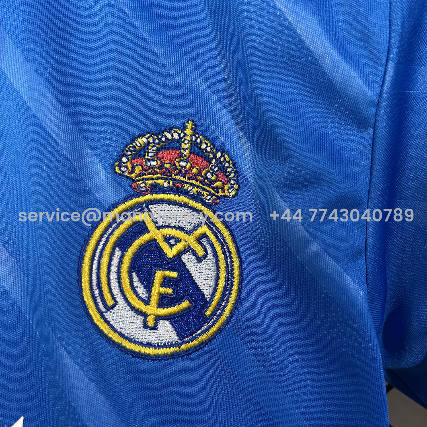ManixJersey.com | Real Madrid 25-26 Third Blue Kids Kit -Customize Name, Number and Patch | Worldwide Shipping