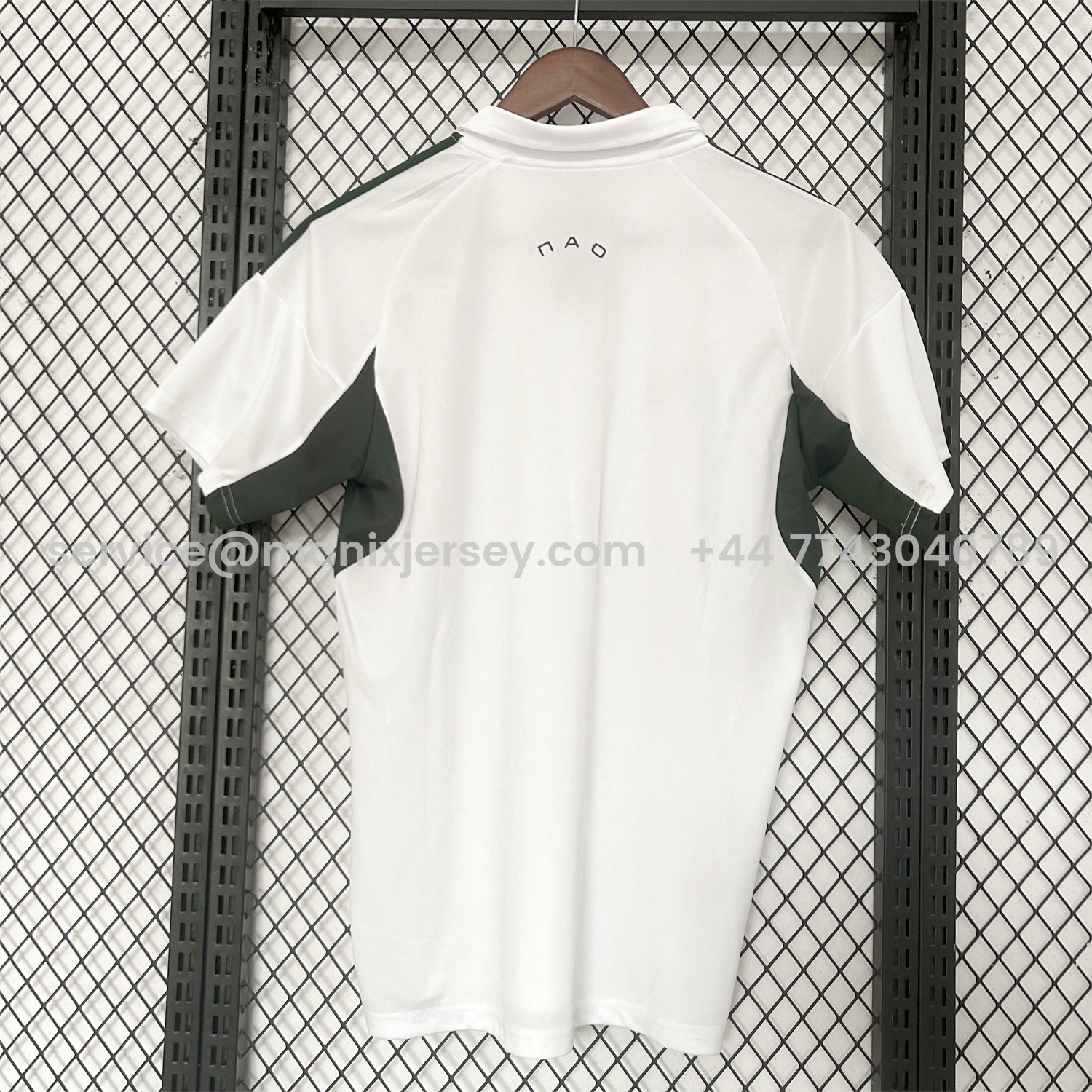 ManixJersey.com | Panathinaikos 25-26 Away Jersey - Fans Version -Customize Name, Number and Patch | Worldwide Shipping