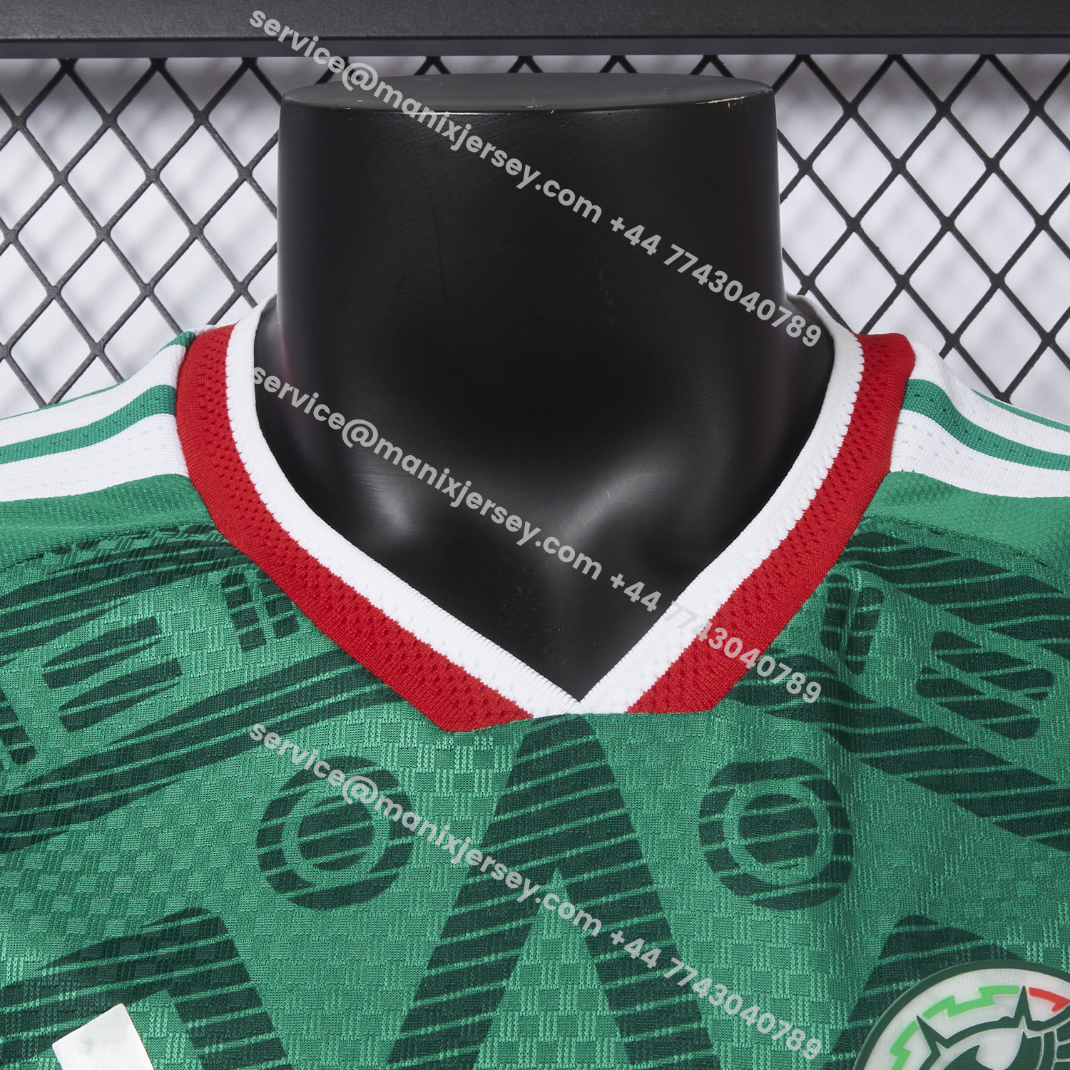 ManixJersey.com | Mexico 2026 Home Jersey - Player Version -Customize Name, Number and Patch | Worldwide Shipping