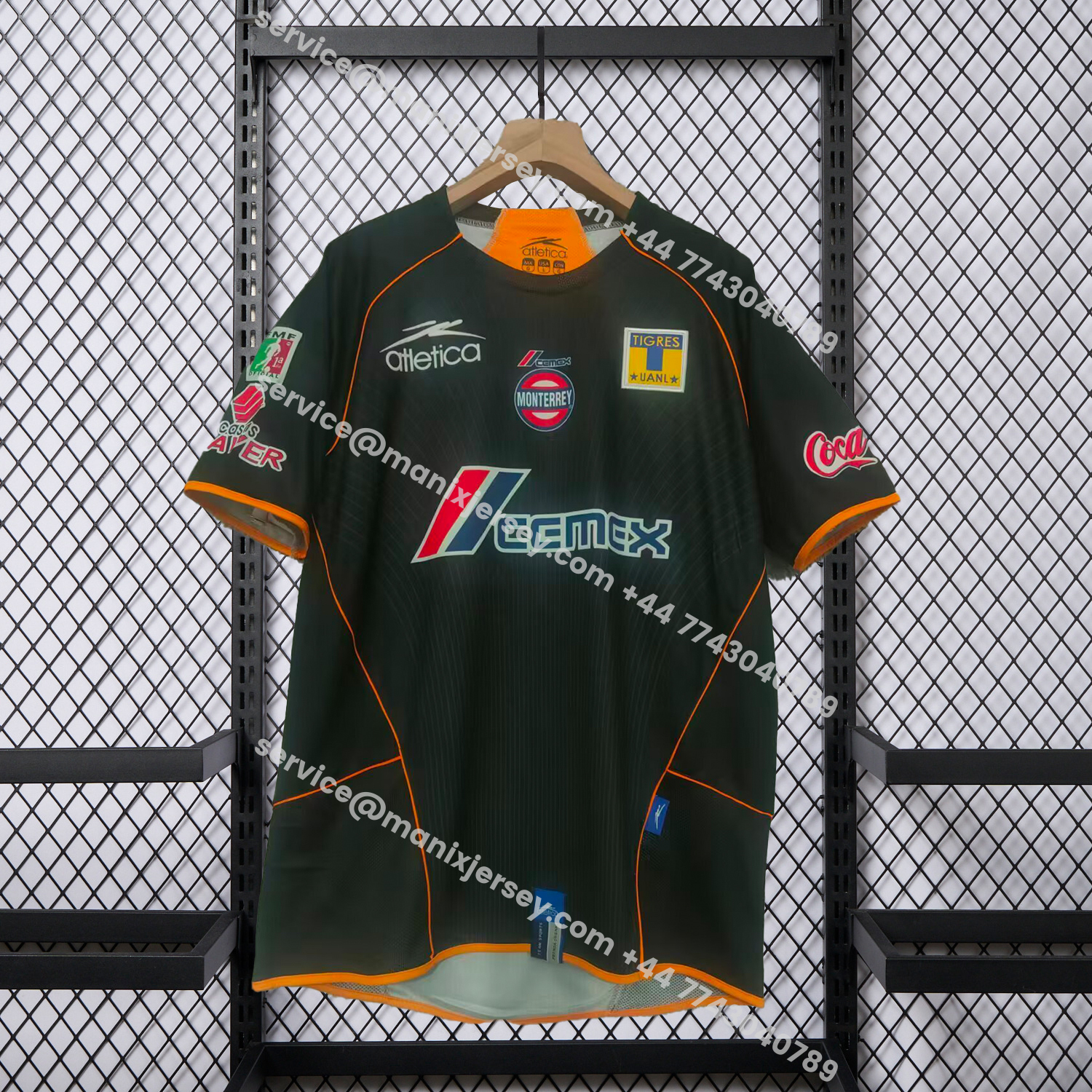 ManixJersey.com | Retro Tigres UANL 2005-06 Third Jersey -Customize Name, Number and Patch | Worldwide Shipping