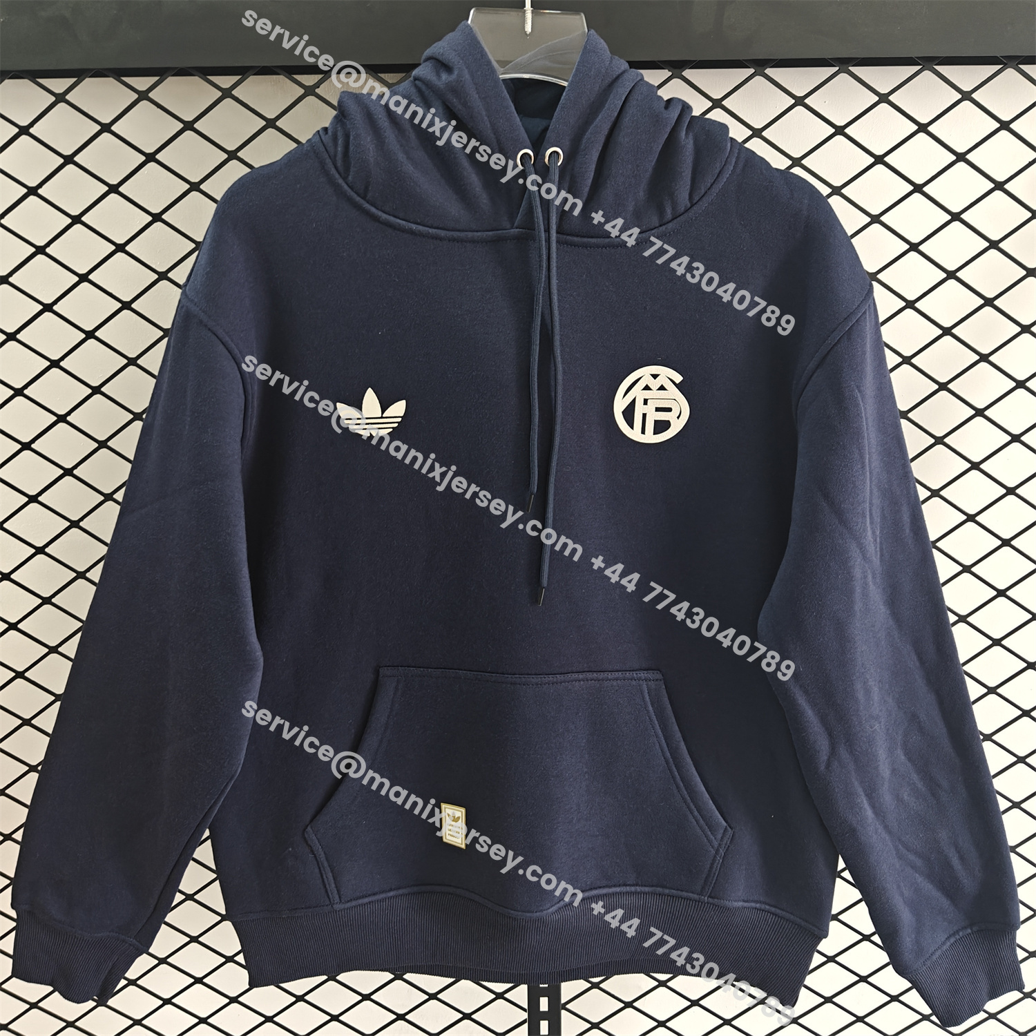 ManixJersey.com | Bayern Munich 25-26 Originals Terrace Icon Unisex Pullover Hoodie -Customize Name, Number and Patch | Worldwide Shipping