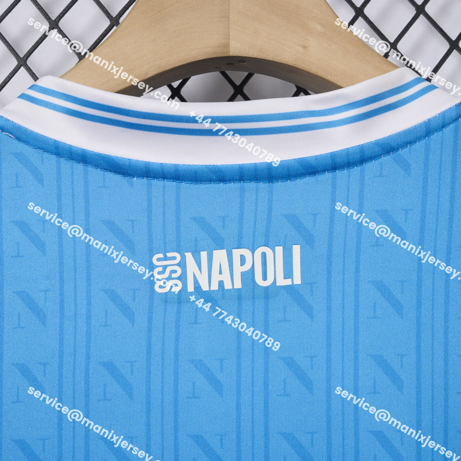 ManixJersey.com | Napoli 25-26 Home Jersey - Fans Version -Customize Name, Number and Patch | Worldwide Shipping