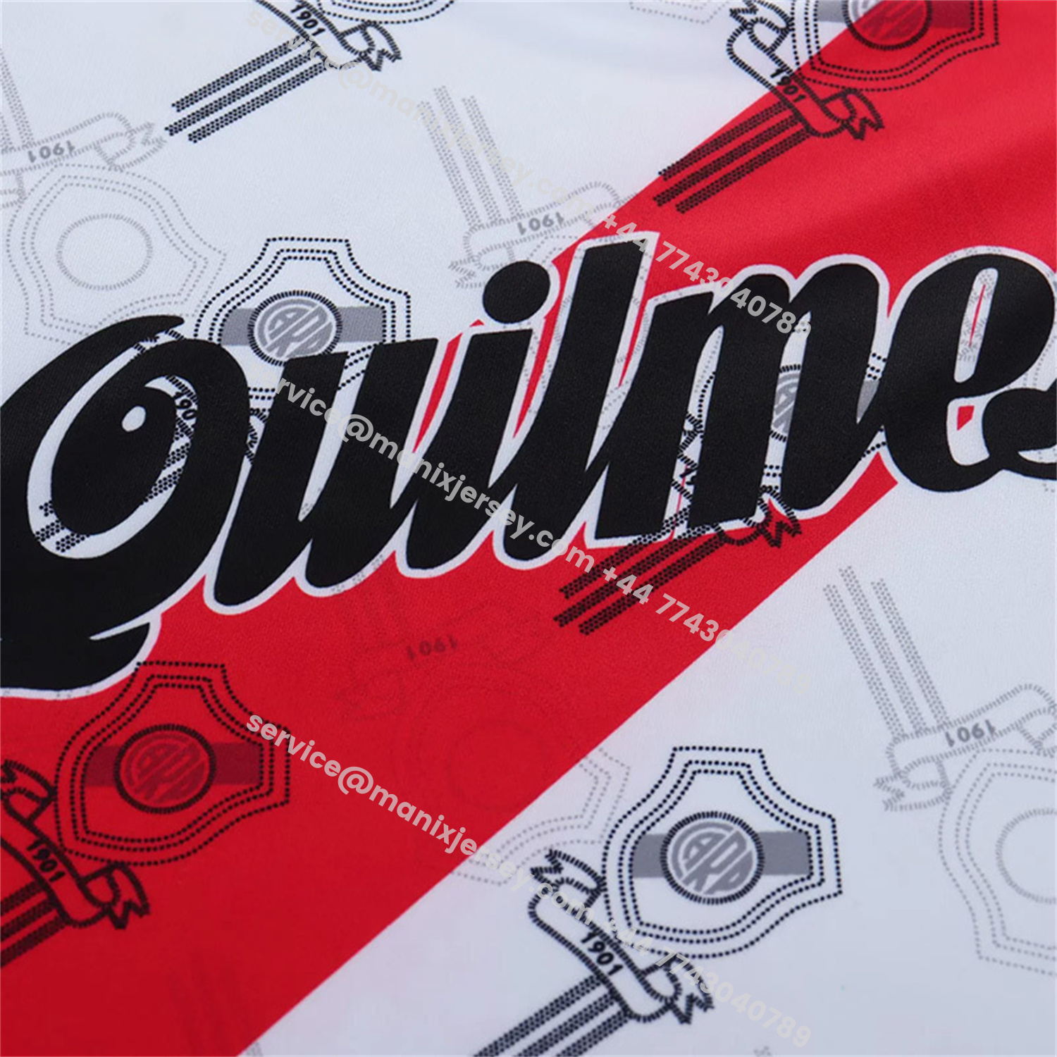 ManixJersey.com | Retro River Plate 1996-97 Home Kids Kit -Customize Name, Number and Patch | Worldwide Shipping