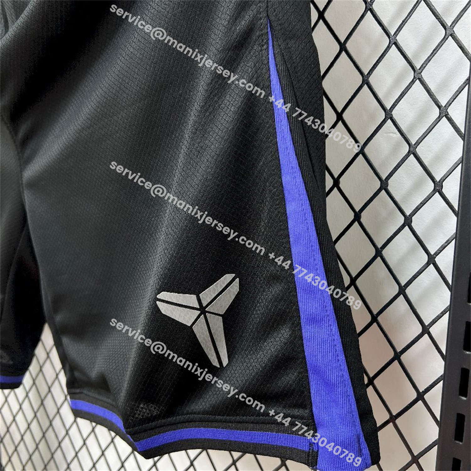 ManixJersey.com | Barcelona 25-26 Away Black Shorts - Fans Version -Customize Name, Number and Patch | Worldwide Shipping