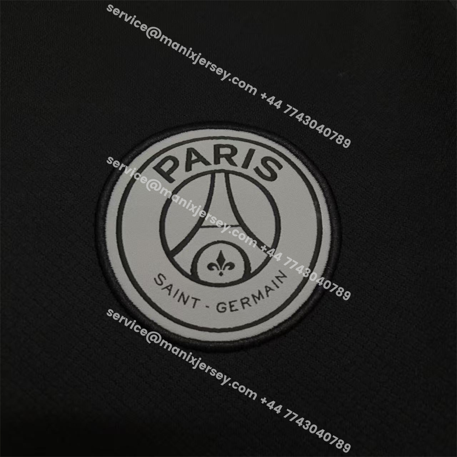 ManixJersey.com | Paris Saint-Germain PSG 25-26 JD Black Special Jersey - Fans Version -Customize Name, Number and Patch | Worldwide Shipping