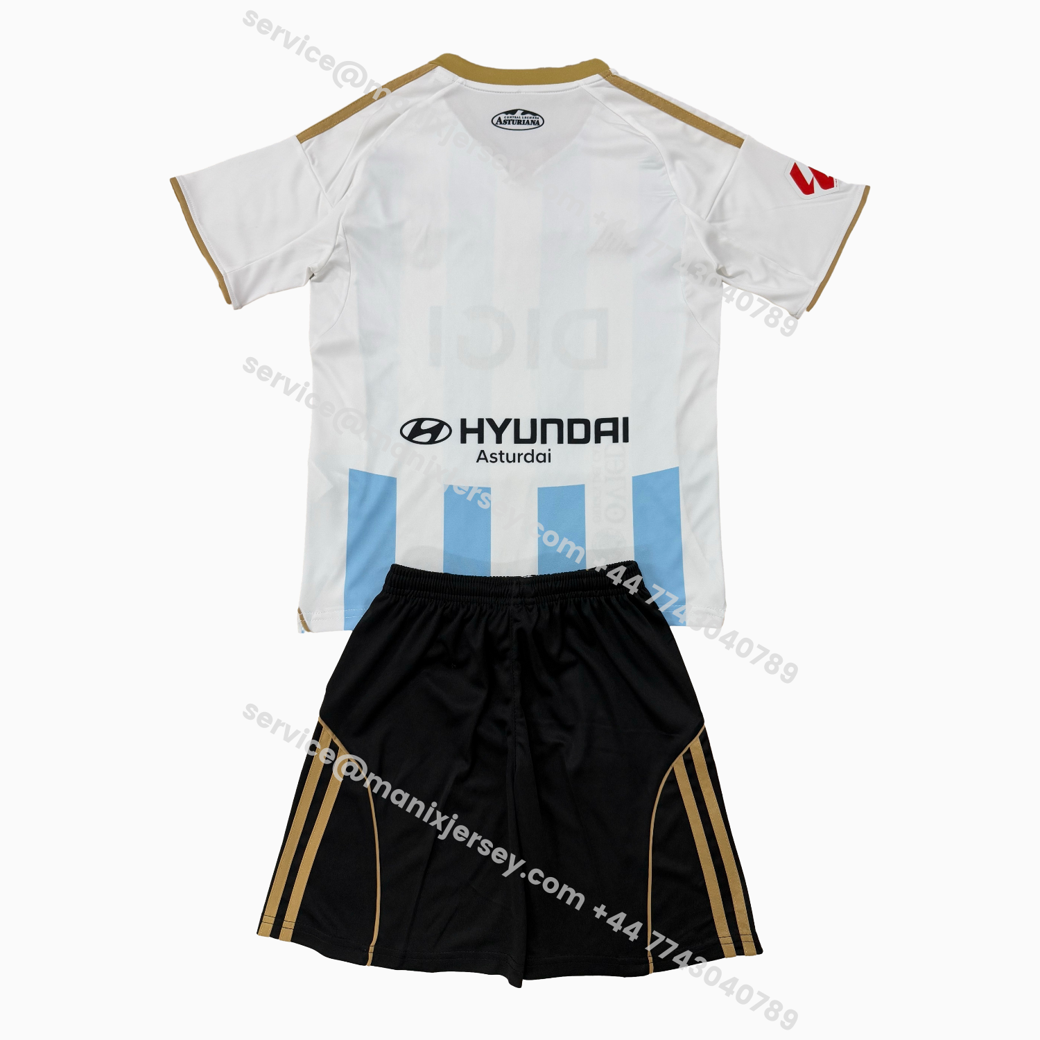 ManixJersey.com | Real Oviedo 25-26 Third Men's Adult Jersey Set - Fans Version -Customize Name, Number and Patch | Worldwide Shipping