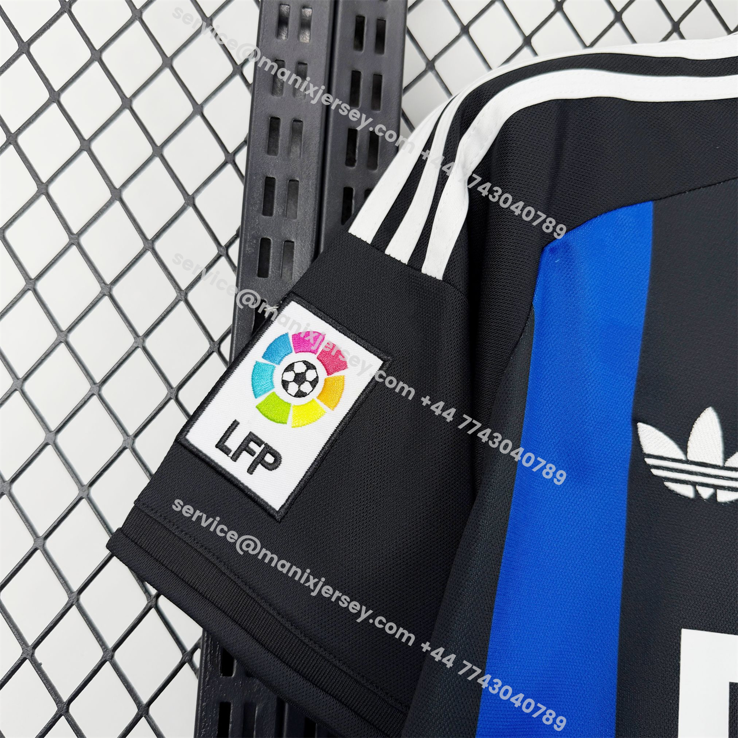 Real Oviedo 25-26 Deep Black With Royal Blue 100th Anniversary Jersey - Fans Version:football jersey mysite: unitedjerseyfootball 邓江浪:football